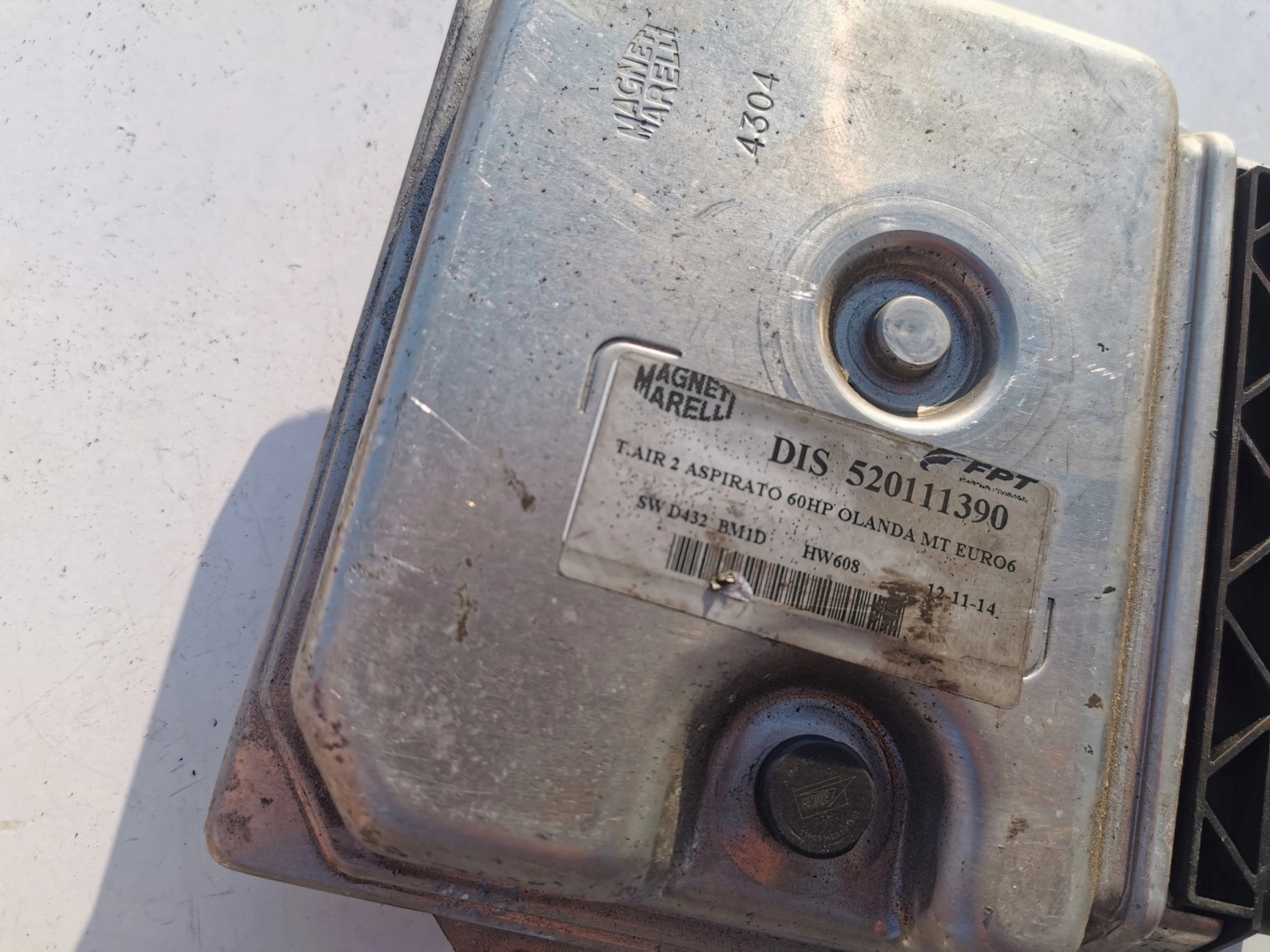 FIAT PANDA 0.9B 51987314 BC.0118826.C computer ECU