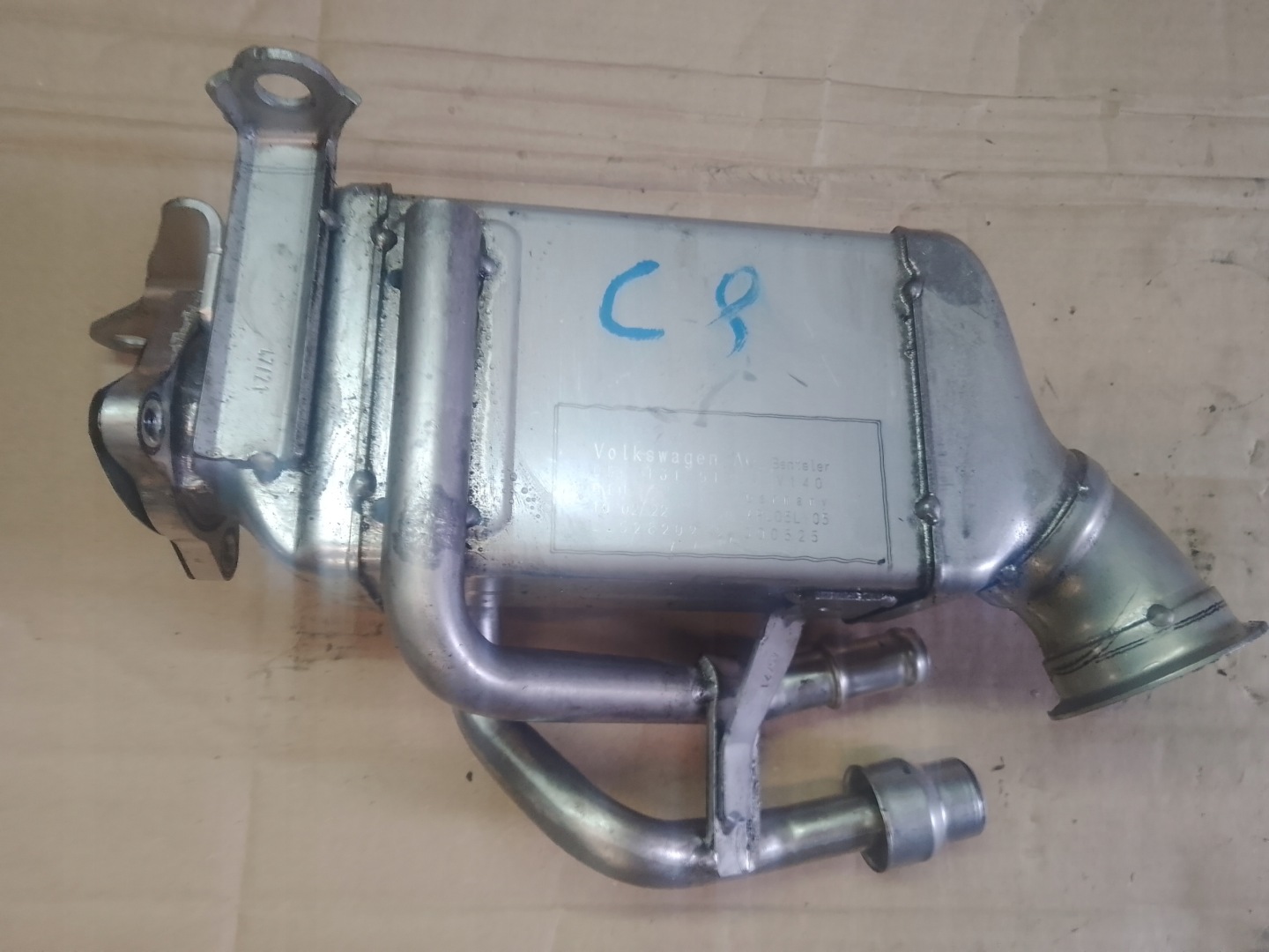 ABGASKUEHLER AGR AUDI 2.0 TDI 05L131512A