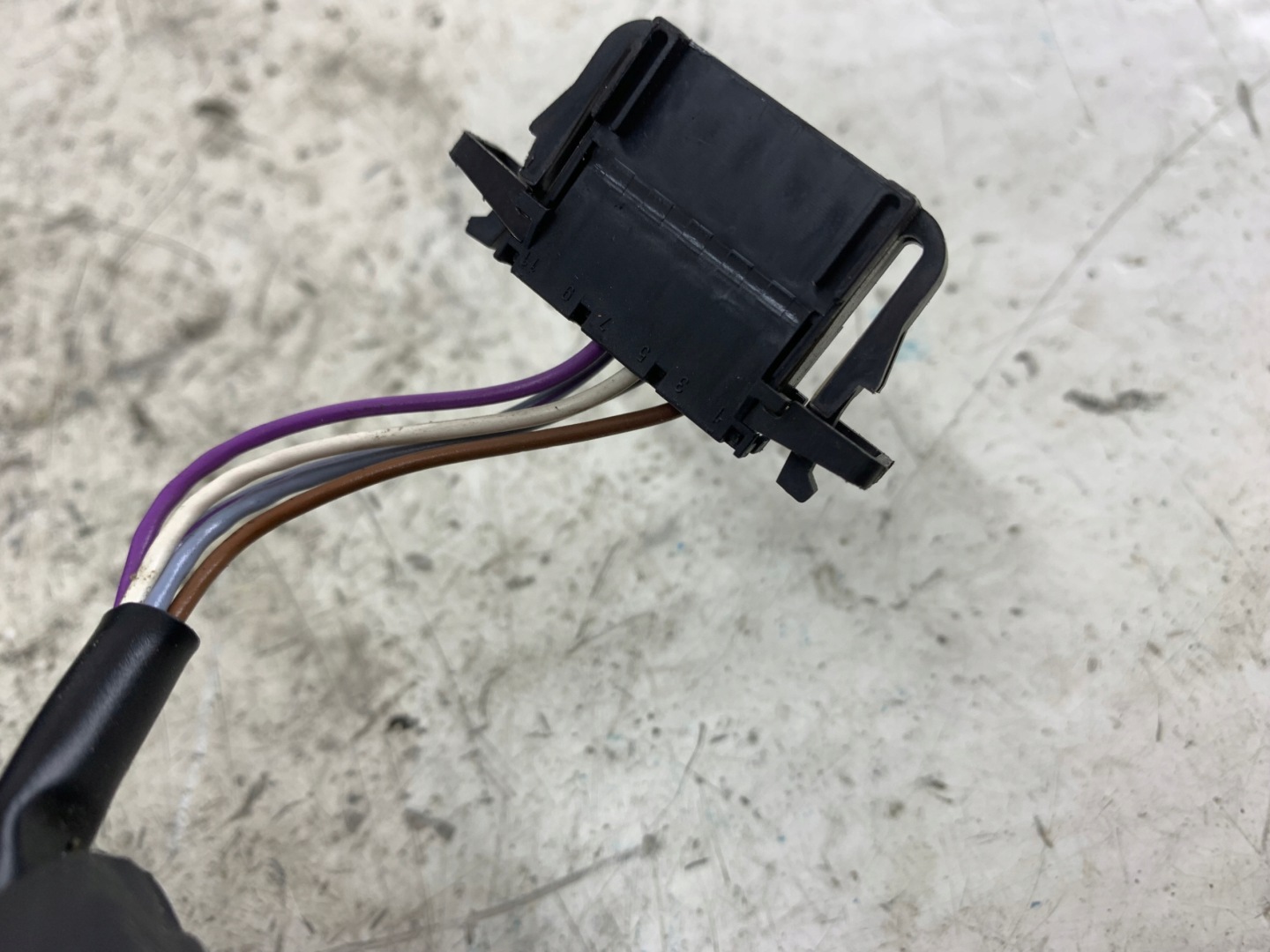 VW PASSAT B5 LIFT mirror right LA7W 5 PIN