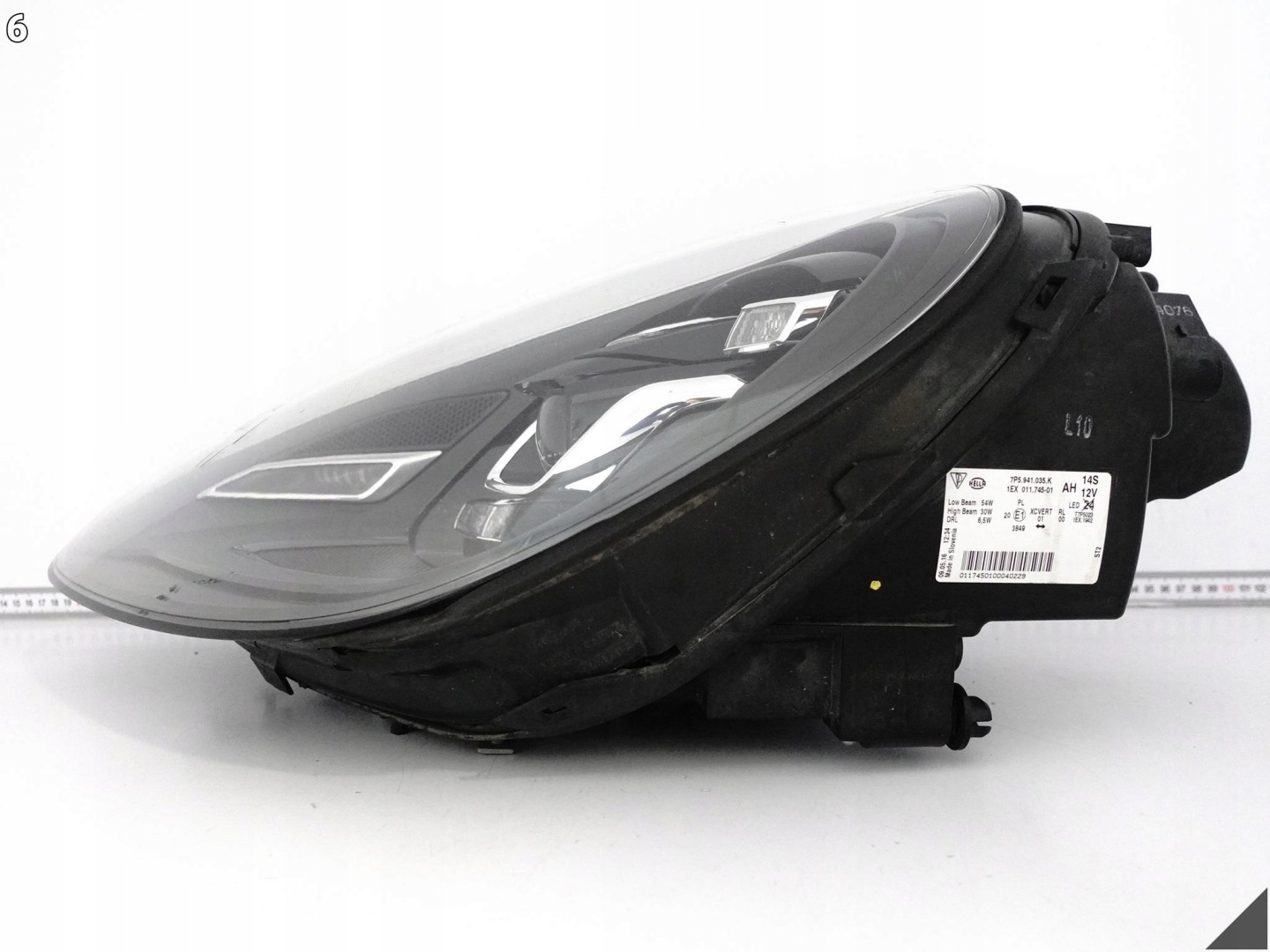 PORSCHE CAYENNE 7P5 LIFT 14-18 light HEADLIGHT FULL LED left front EUROPA