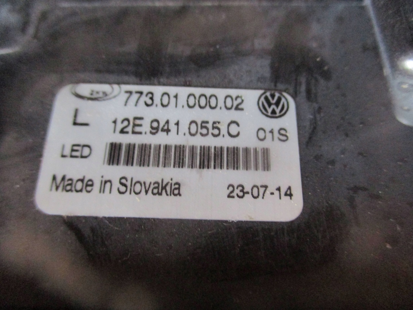 Couvre ATPAPA LED Gauche VW E-UP