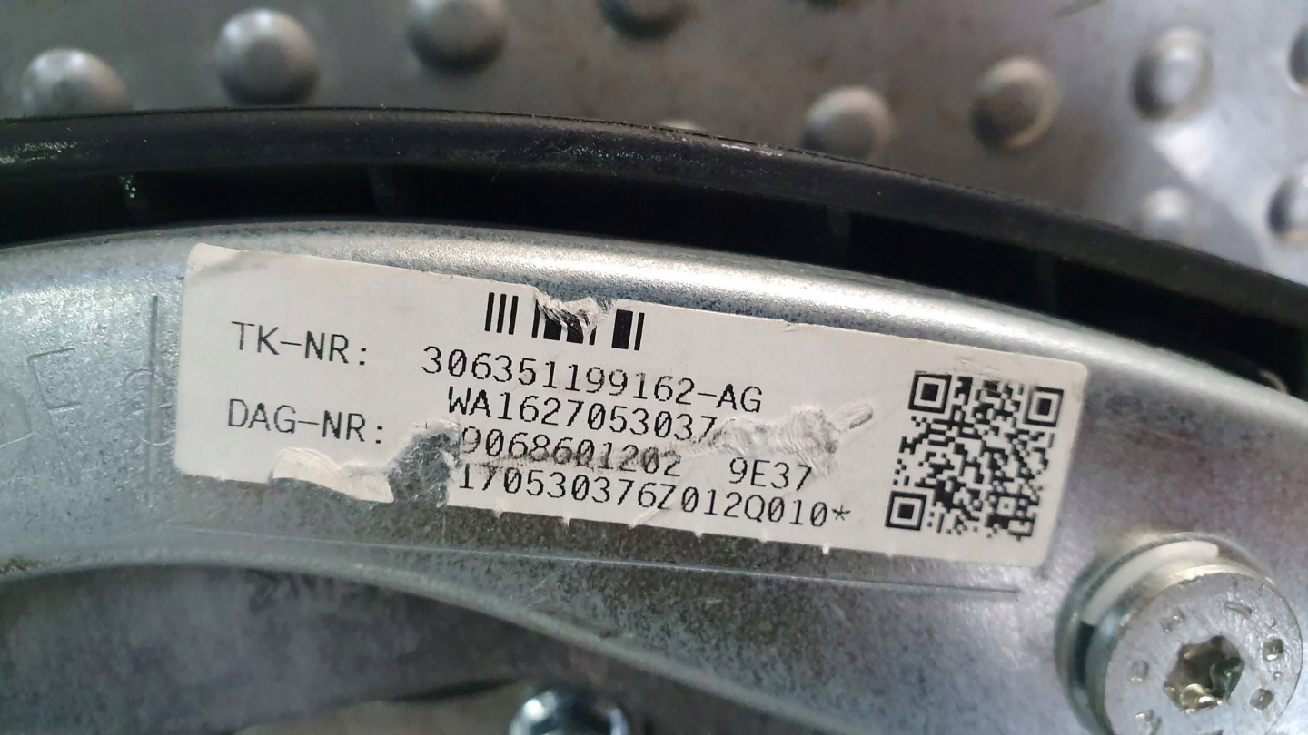 Airbag Deckel AIRBAG MERCEDES SPRINTER W906 06- A9068601202