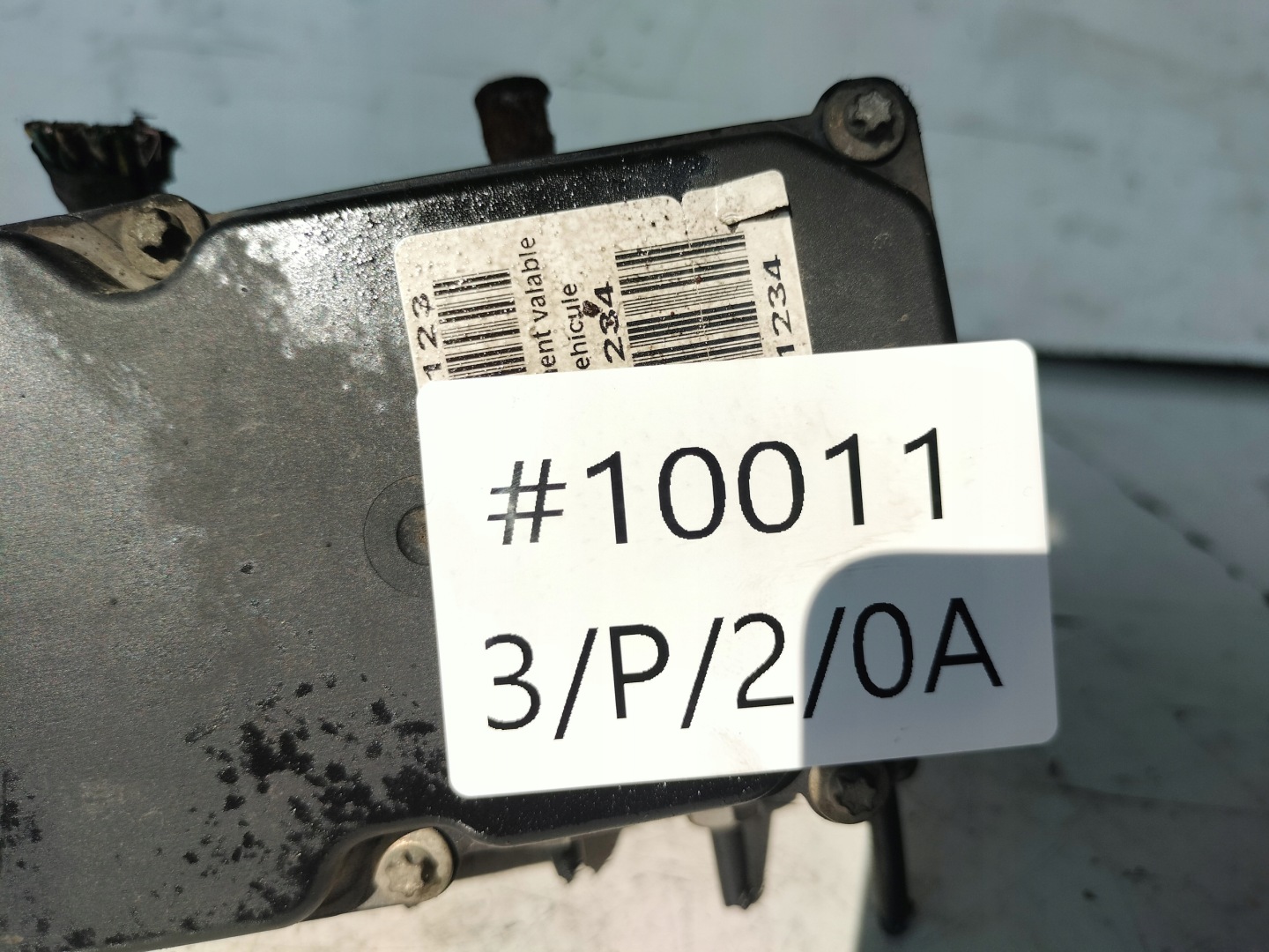 PEUGEOT 307 Servofreno ABS 0265800395