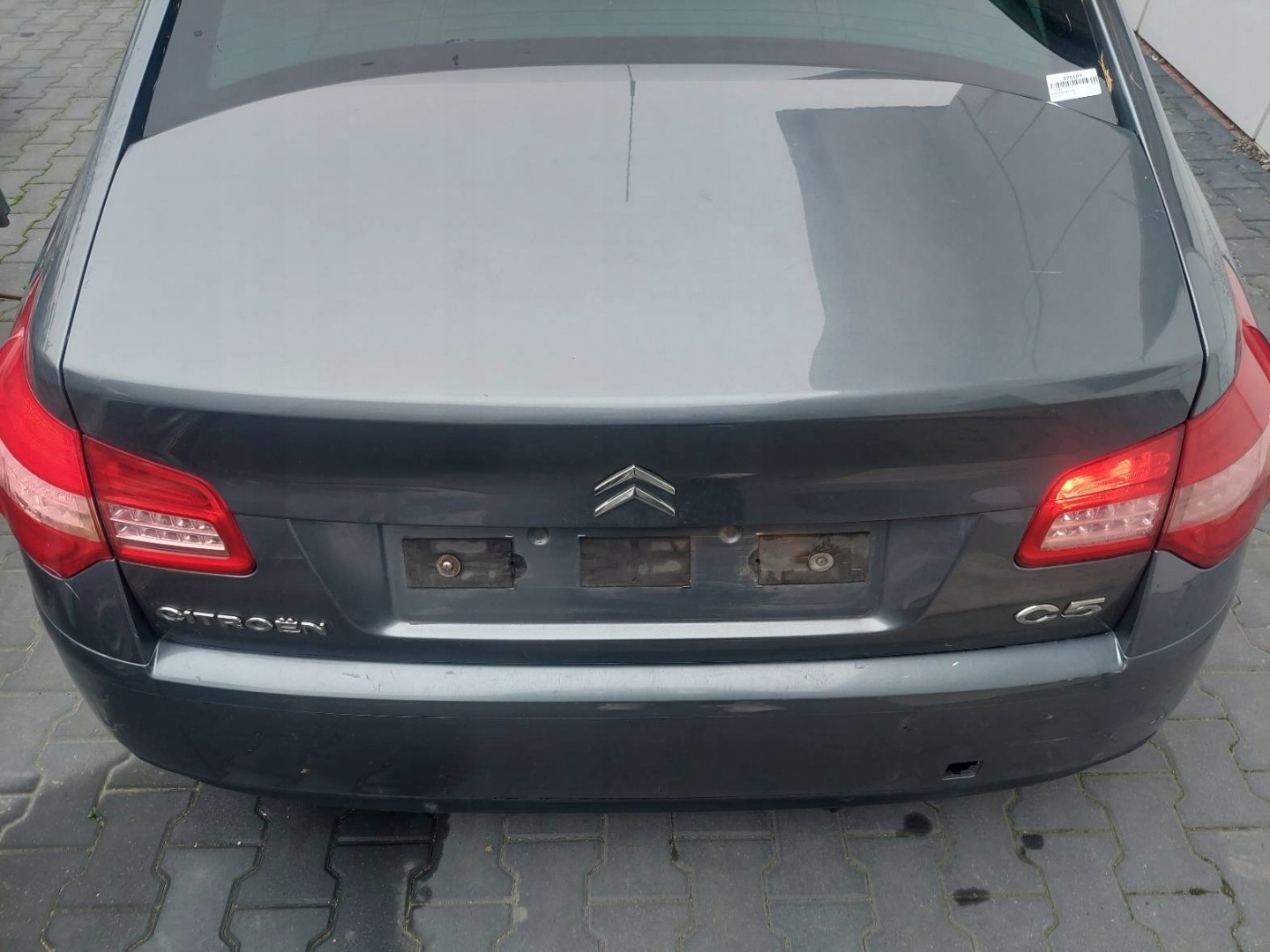 complete rear part bumper light lights trunk door CITROEN C5 II KTHB sedan