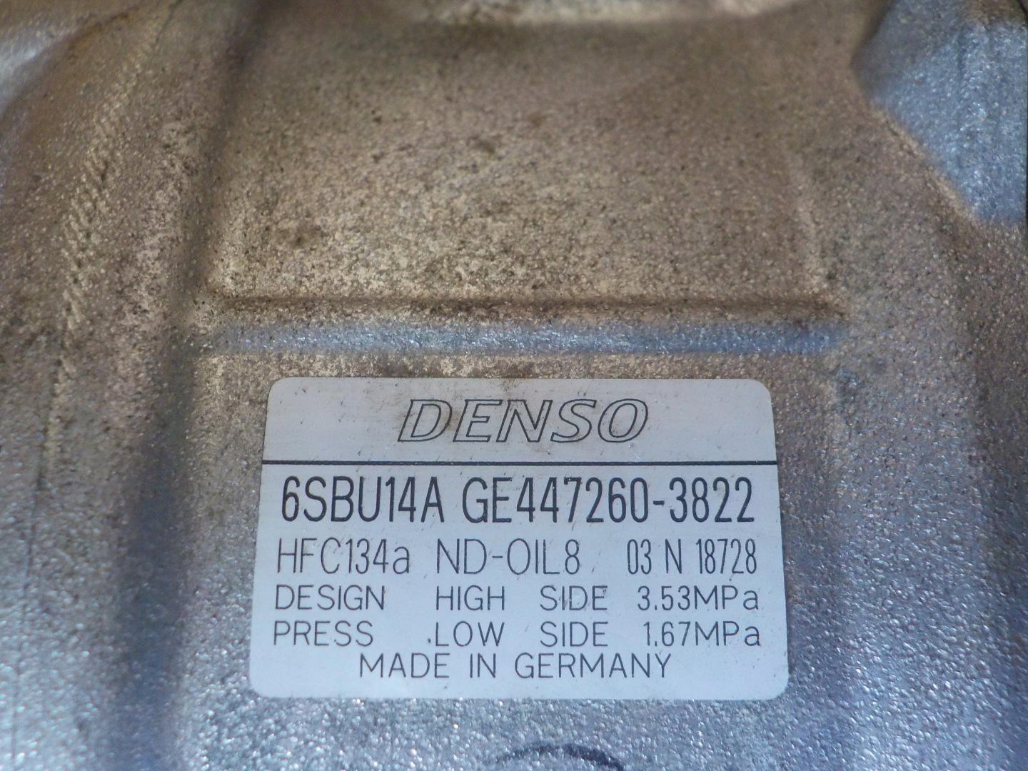 BMW 3 (E90) kompresor pumpa klimatizaci 447260-3822