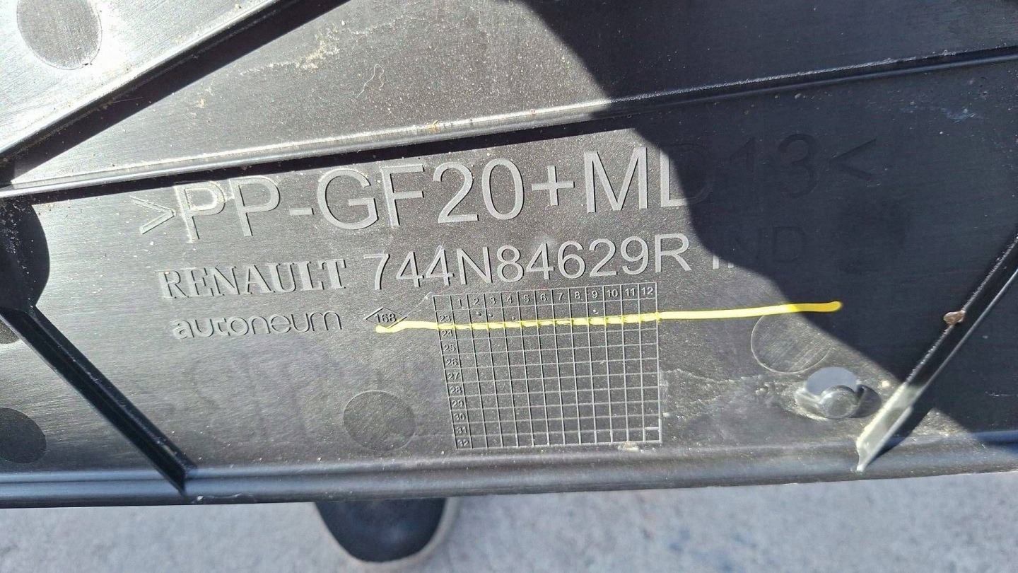 Blende Abdeckung mitte Unterfahrschutz Renault Espace VI austral rafale 744N84629R