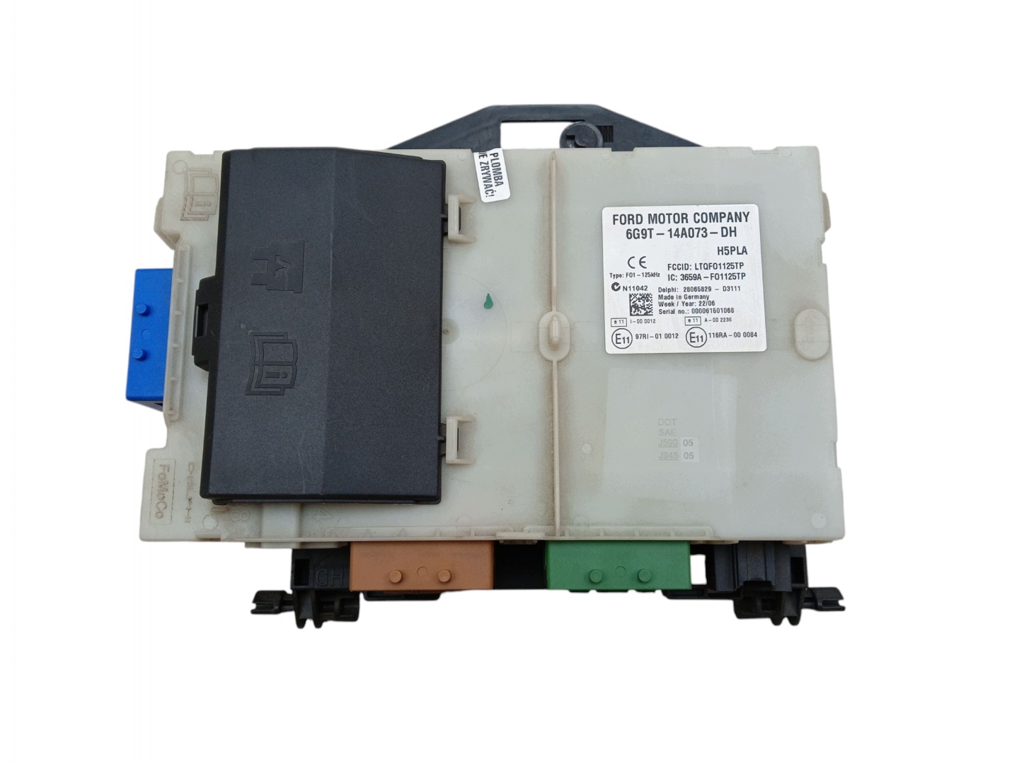 modulo BSI FORD GALAXY MK2 S-MAX MK1 MONDEO MK4 6G9T-14A073-DH