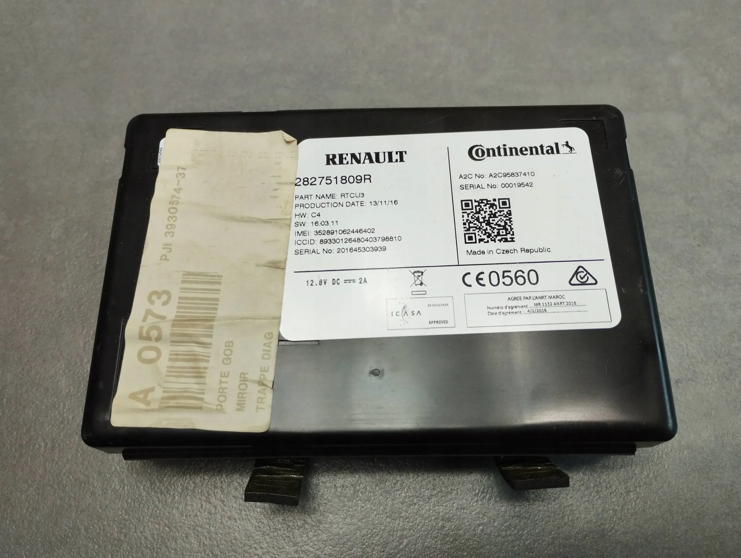 Renault Scenic IV module navigation devices 282751809R