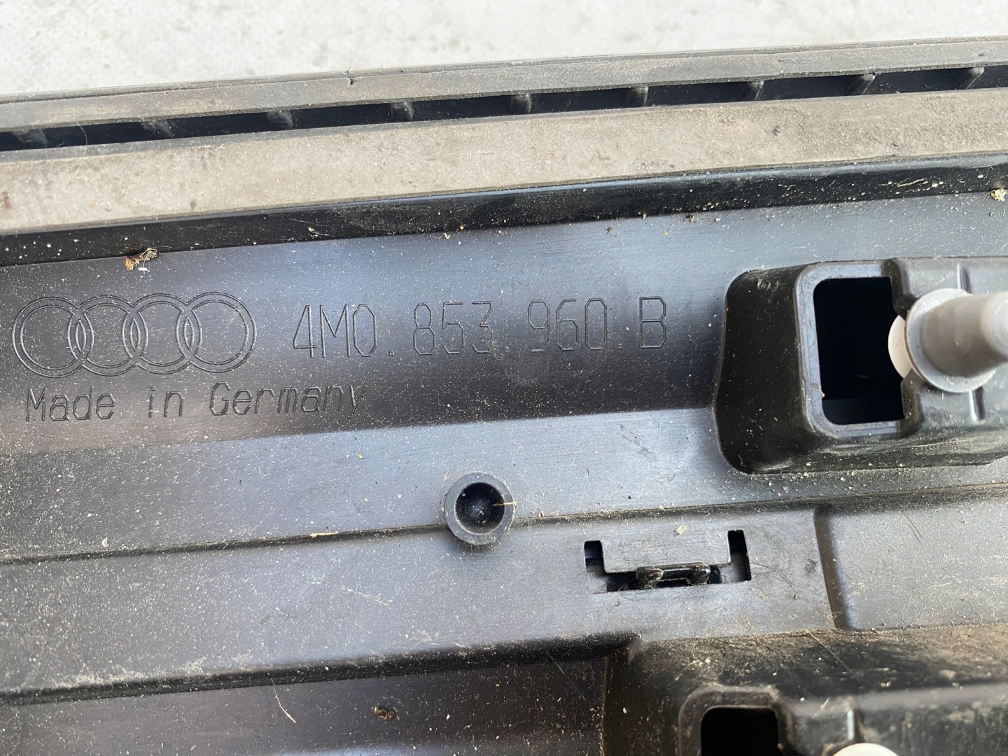 AUDI Q7 II 4M0 S LINE moulding door right front