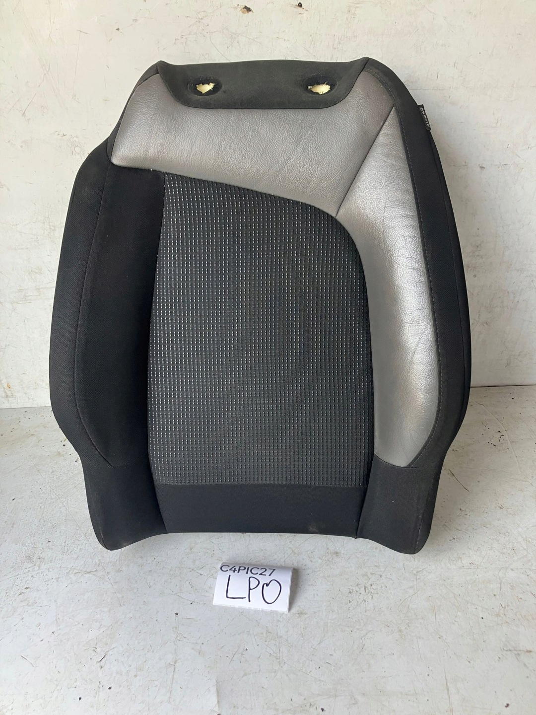 OPARCIE seat driver´s CITROEN C4 PICASSO II left front semi leather EXCLUSIVE