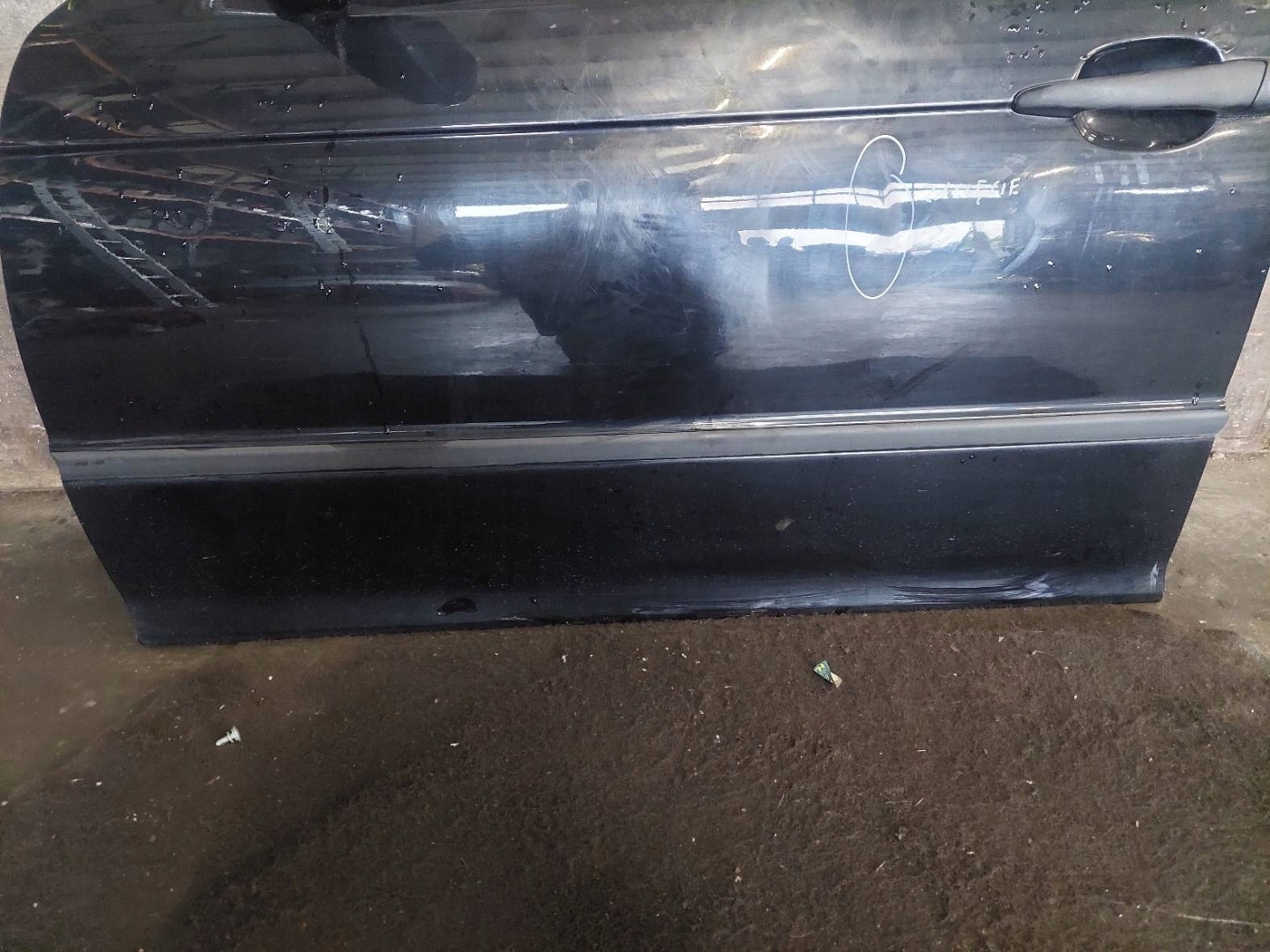 door complete left front BMW E46 668/3 sedan KOMBI