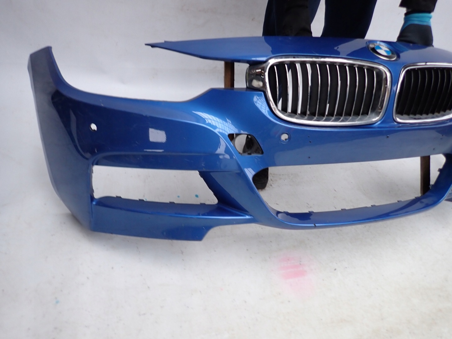 BMW 3 F30 F31 m-packet 11-18 bumper front front 4XPDC