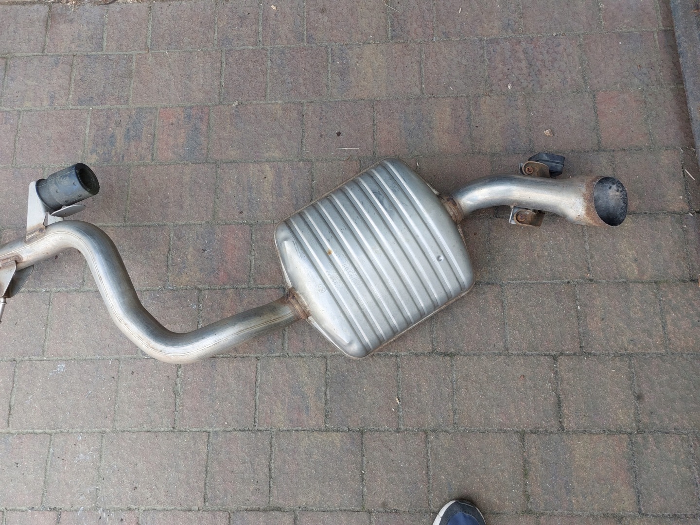 muffler, exhaust BMW E90 DIESEL 7795776 7795777