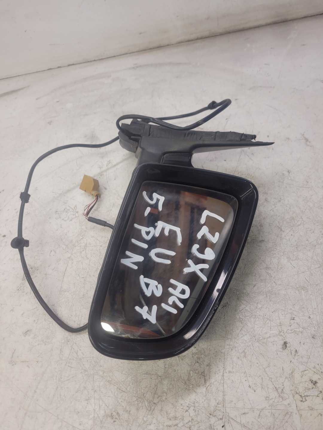 mirror exterior right AUDI A4 B7 LZ9X 5-PIN EU