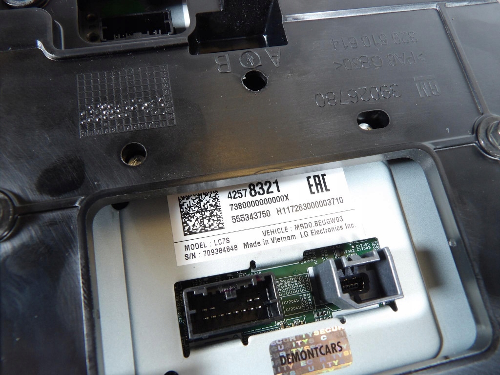 OPEL ASTRA K RADIO 42578321