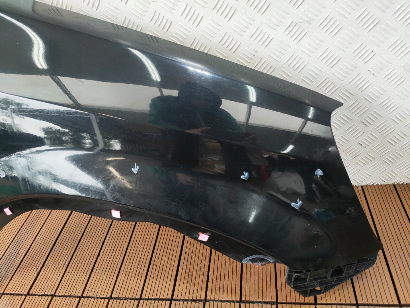 HONDA CRV II 02-06 fender front right front black