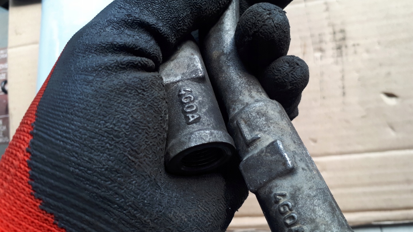 A7 4G pipe end of control left right 2X A6 C7 4G