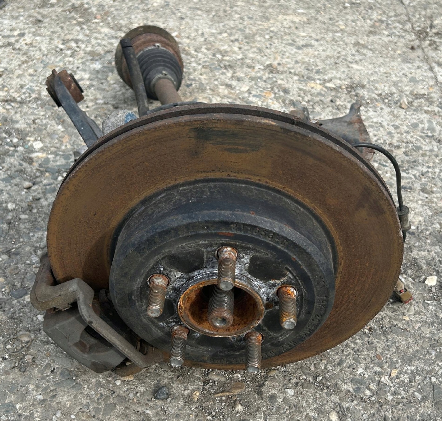 swing left rear part semi-axis LANCIA THEMA 11- 3.0 CRD