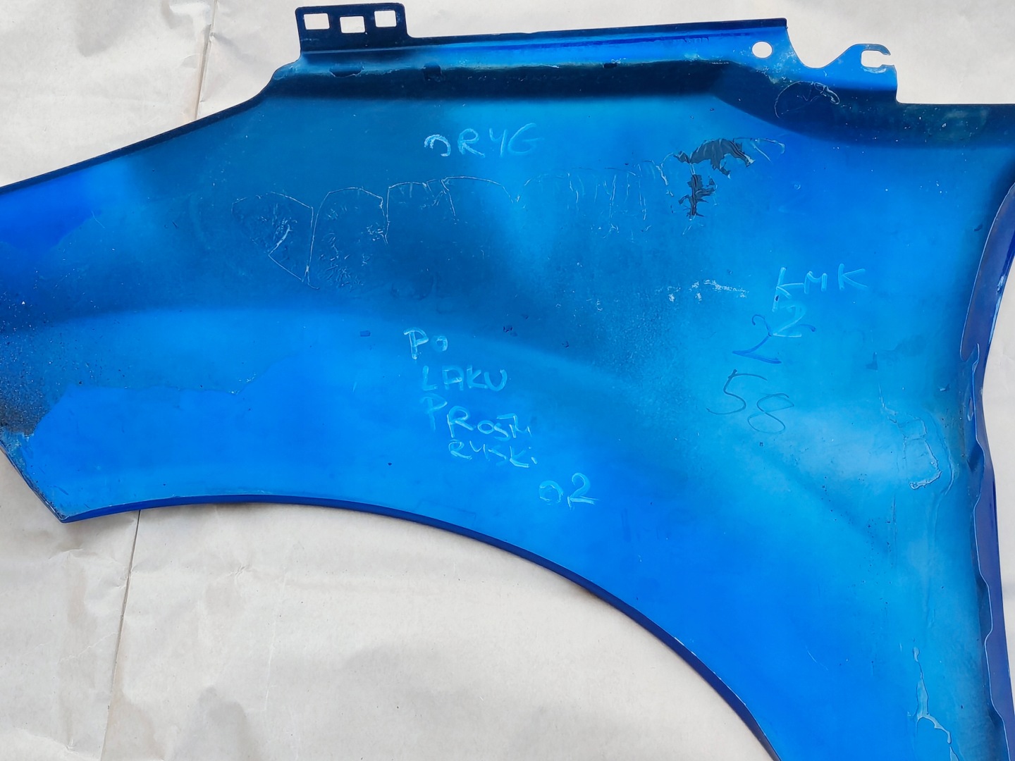 FORD FIESTA MK7 LIFT 2012-2017 parafango destra anteriore DEEP IMPACT BLUE