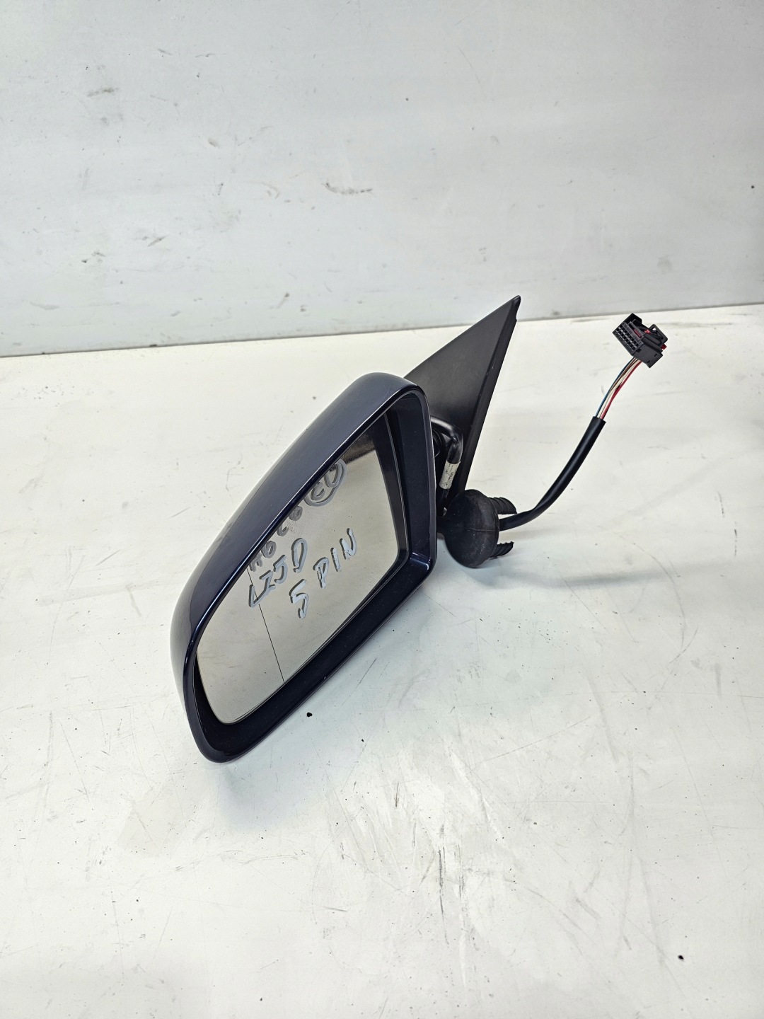 mirror left front AUDI A6 C6 LZ5D 5-PIN EUROPA