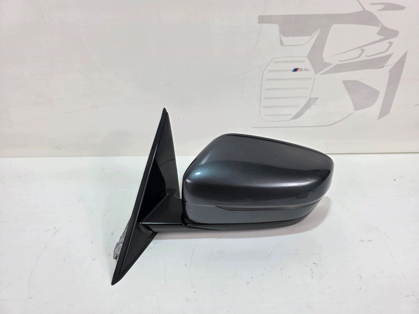 mirror left BMW 3 G20 US 6PIN SHADOWLINE B39 MINERALGRAU METALLIC