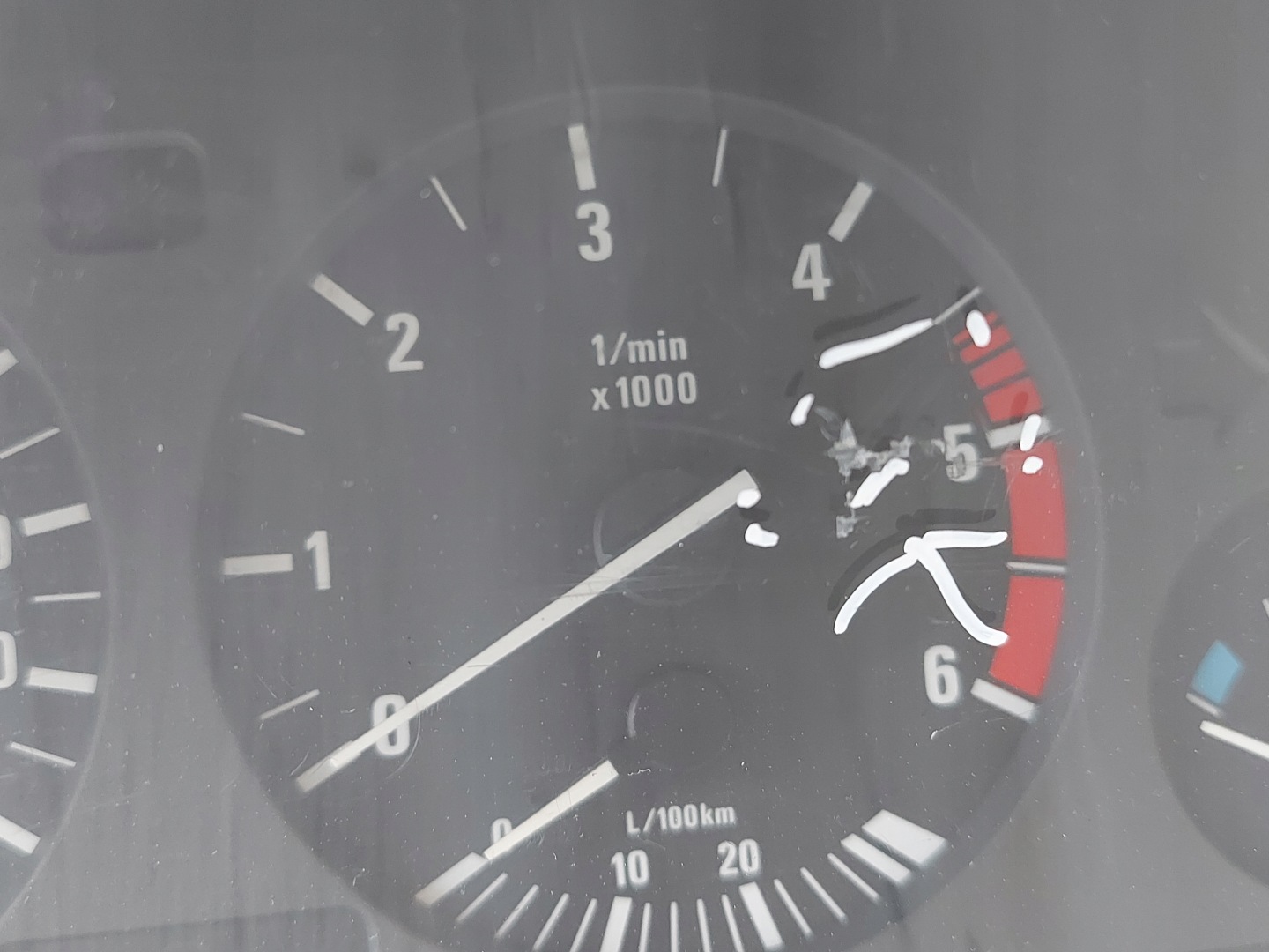 dials clock BMW E39 2.5 D 62116903800