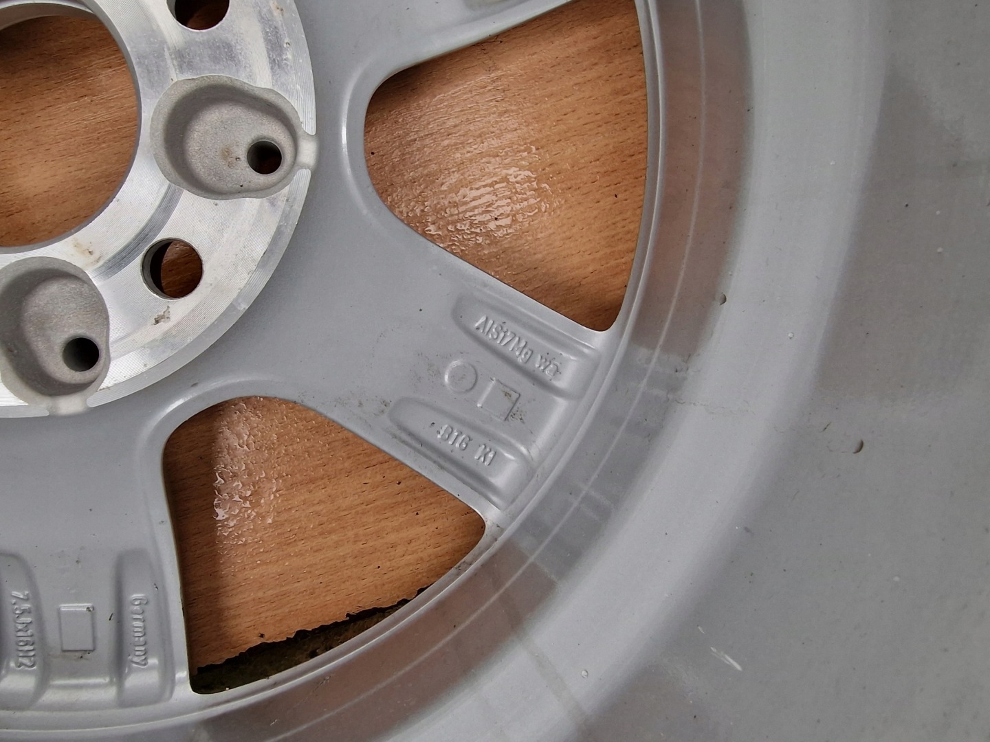 disk MERCEDES E-KLASA W212 ET45.5 7.5JX16 5X112
