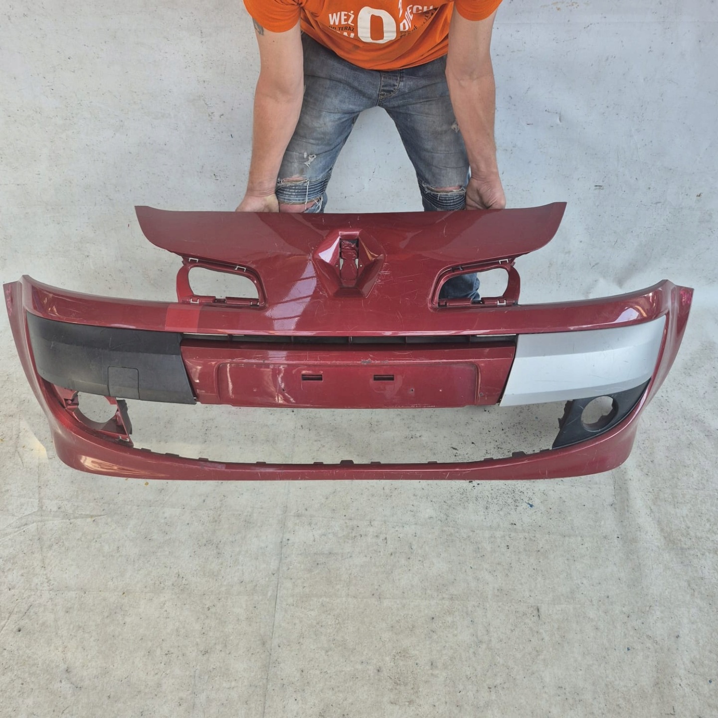 RENAULT MODUS LIFT 08-12 bumper front front