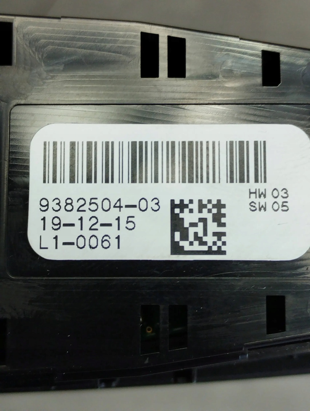 BMW 7 G11 switch windows ROLETY left rear part 9382504