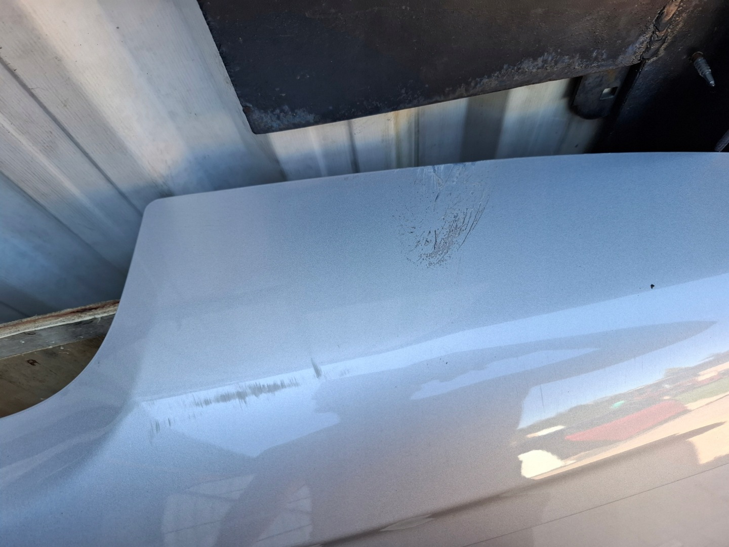 door rear part FORD TRANSIT CONNECT MK2 15r silver