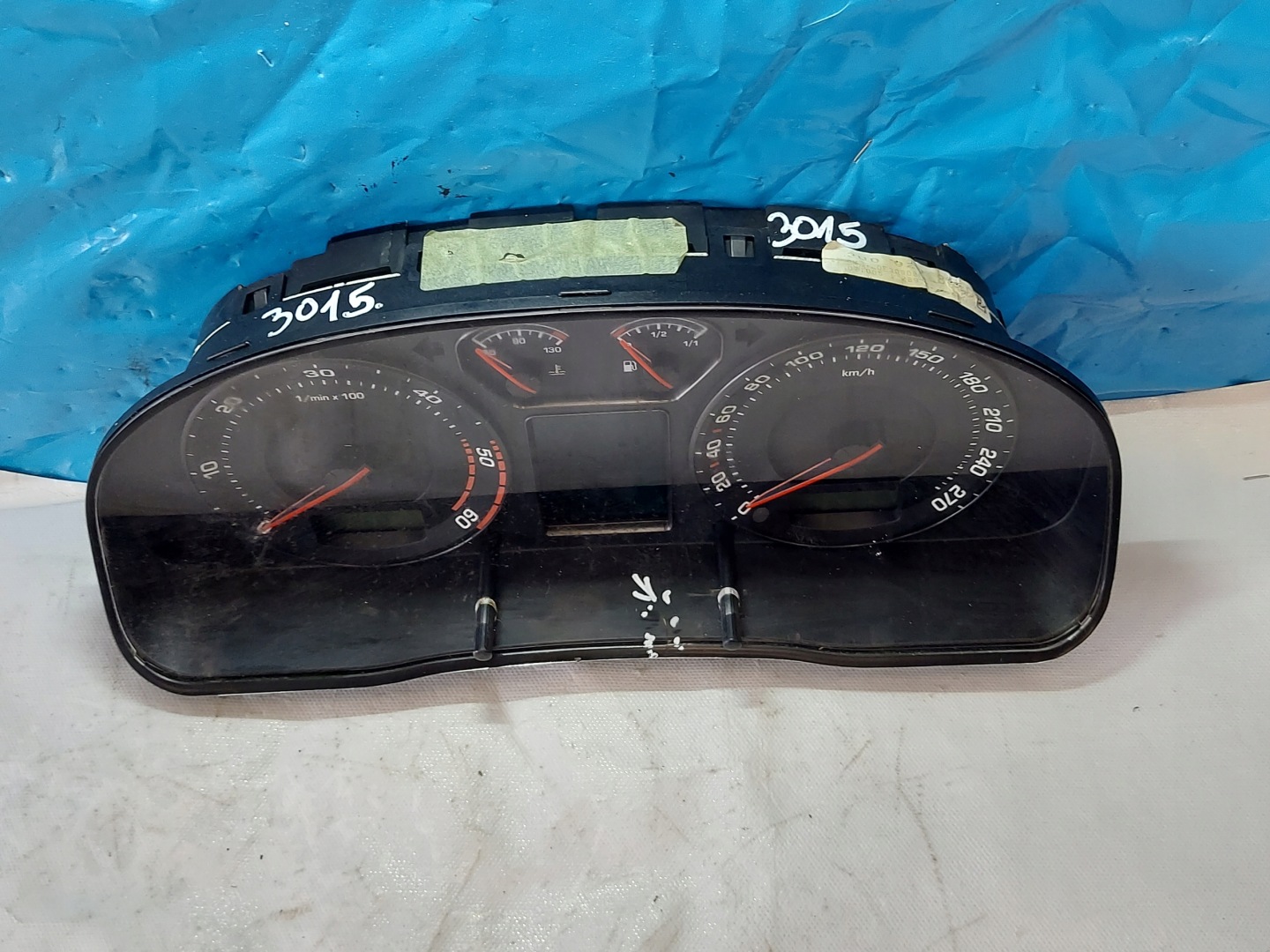 dials clock SKODA SUPERB 2.5 TDI 3U0920820D