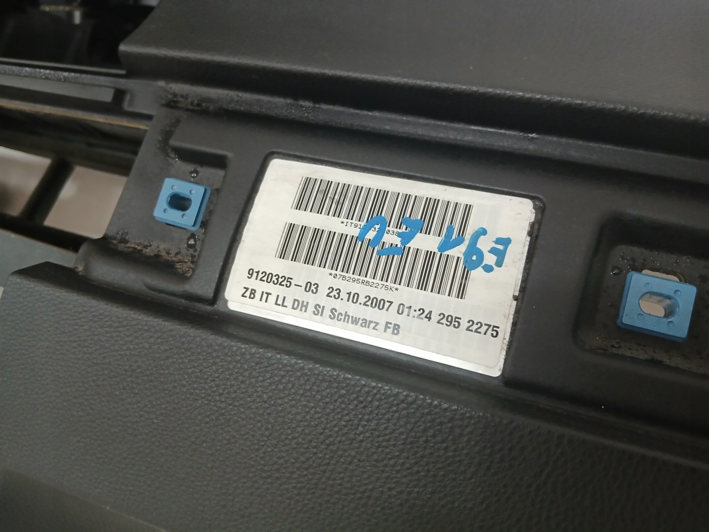 dashboard instrument panel BMW E90 E91 EU 9120325 BAV