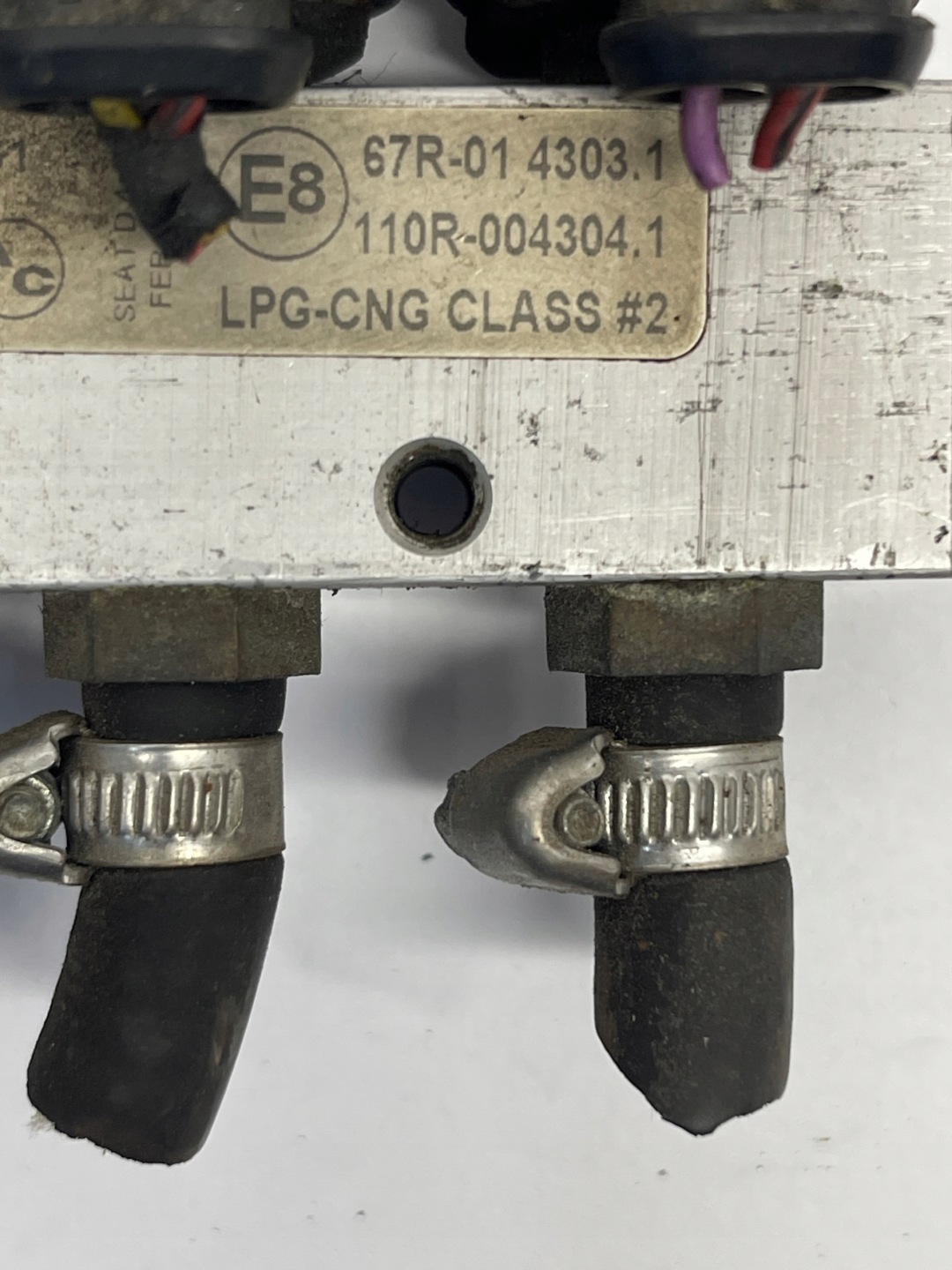 Rampe injection Injecteurs lpg 67R-014303