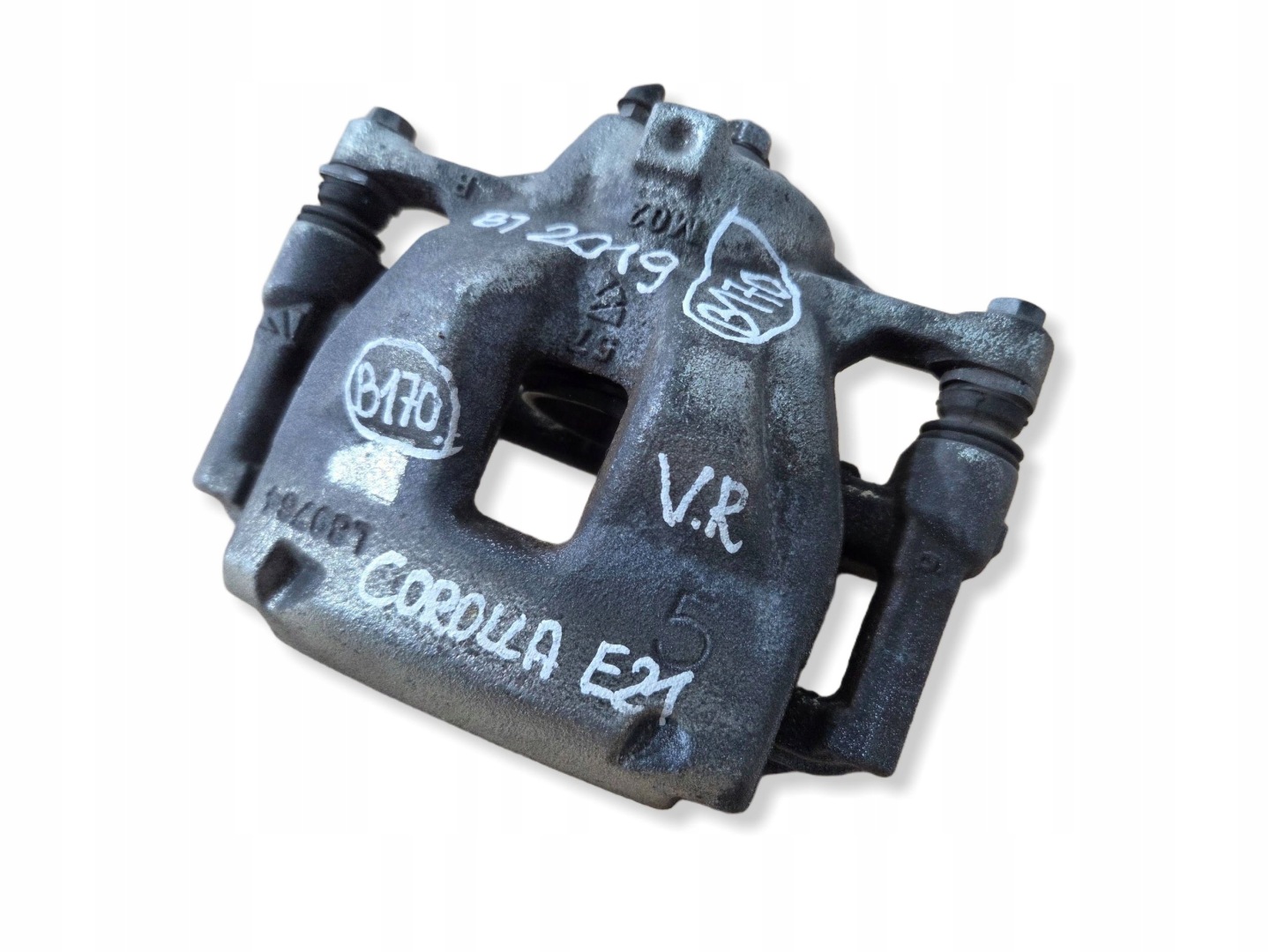 Toyota Corolla E21 caliper brake front right L89764 (B170)