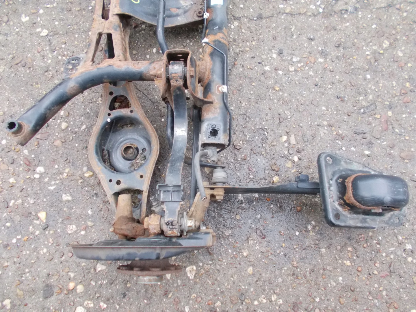 VW GOLF VI CABRIO 1.4 TSI 11R BEKLA springing rear part