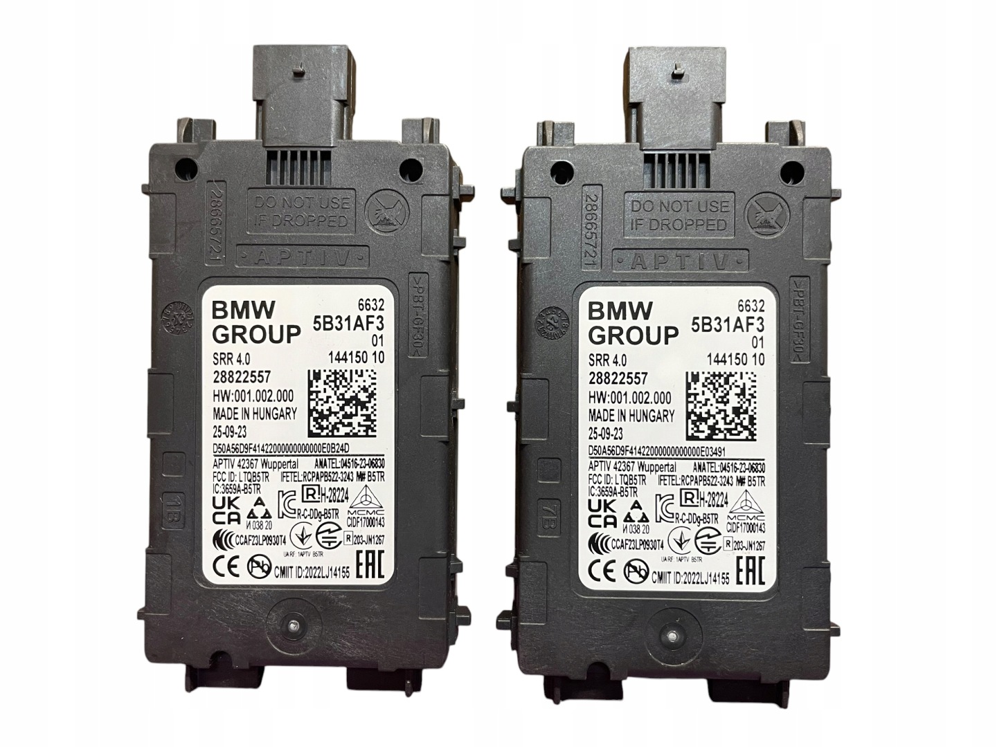 RADAR sensor ASYSTENT changes supports RUCHU BMW X5 G05 LCI