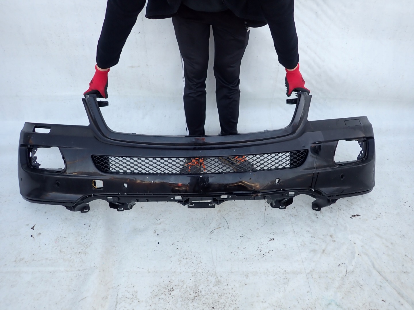 MERCEDES ML II 2 W164 05-08 bumper front PDC SPR