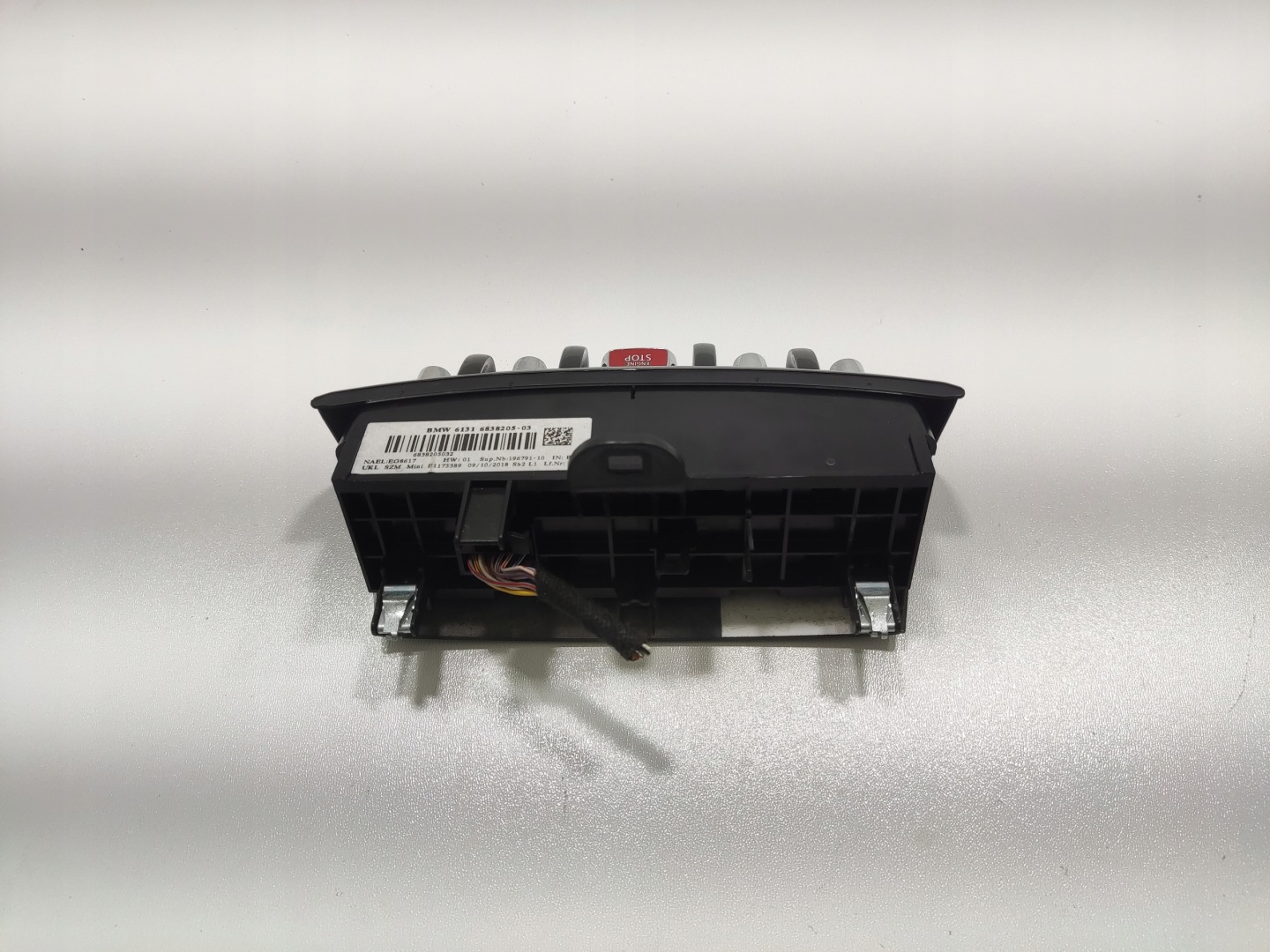 PANEL Commandes START-STOP PDC ESP MINI F55 F56 F57 2018-2021 6838205