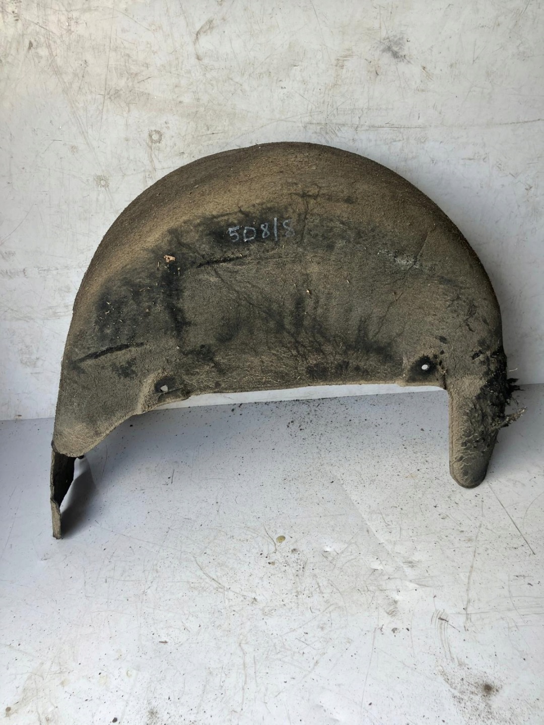 mudguard PEUGEOT 508 sedan right rear part