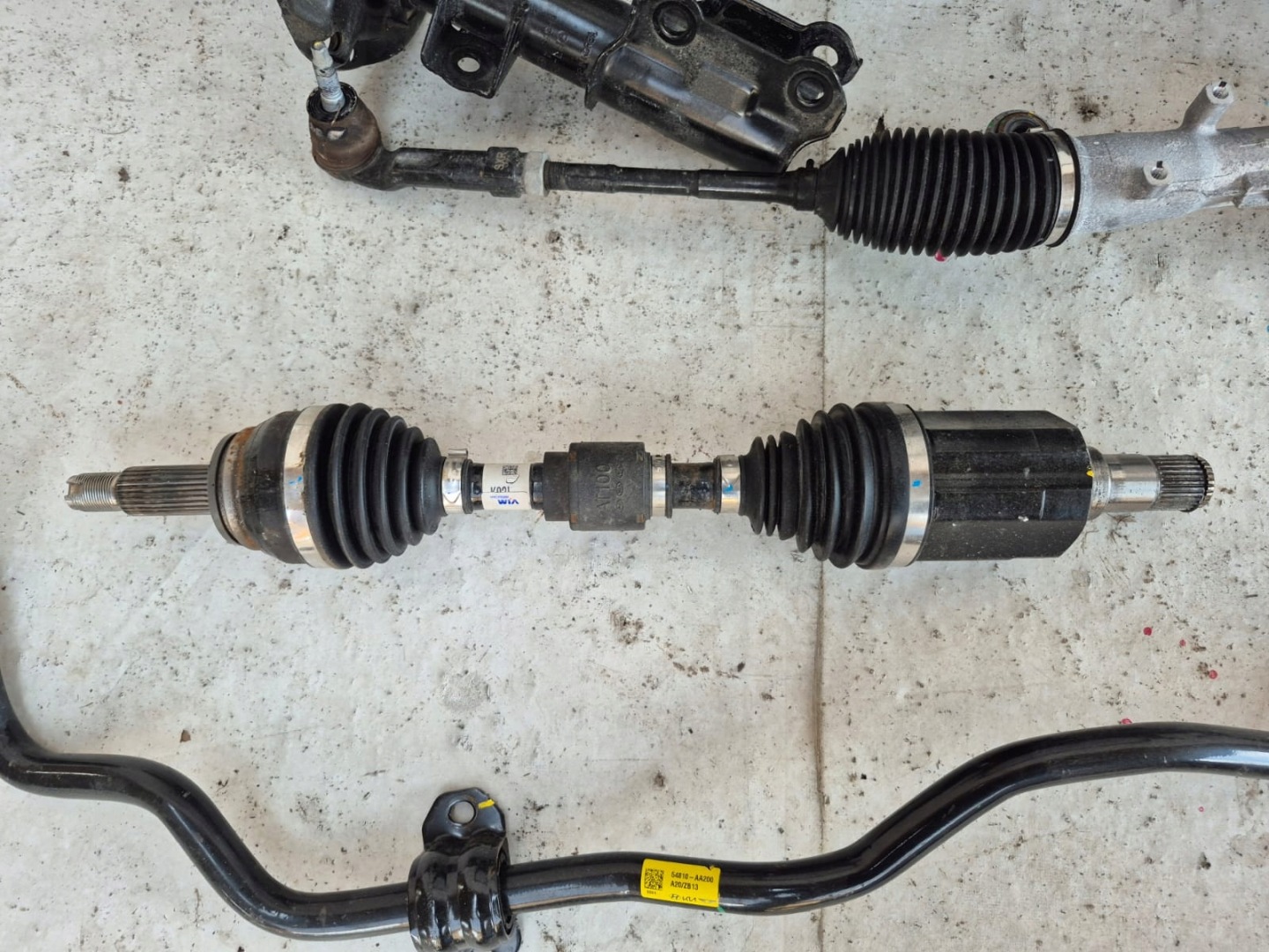 KIA NIRO II 22- semi-axis semi-axis left front front 49500-AT110
