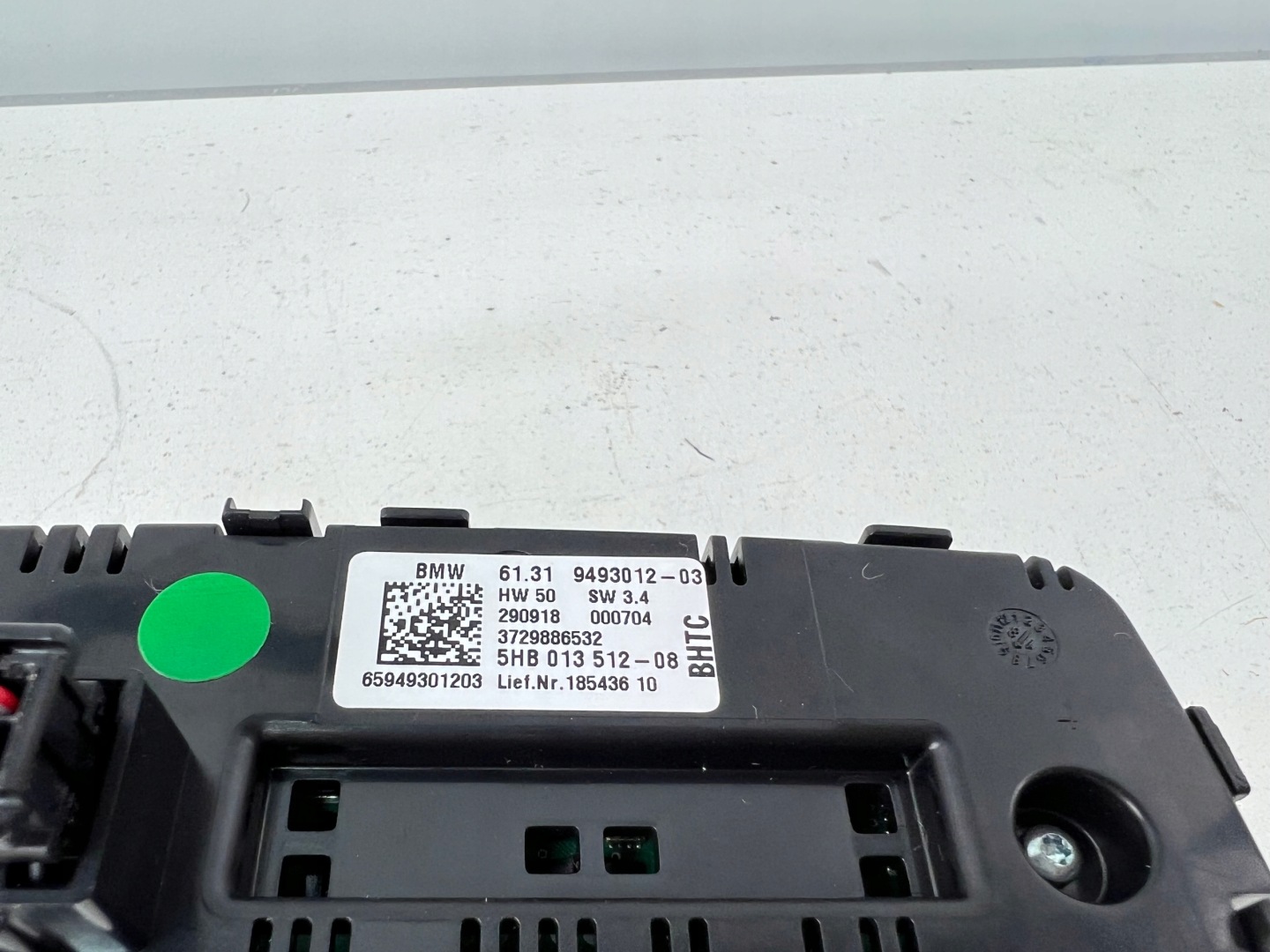 Unite commande clima Arrière BMW G20 9493012