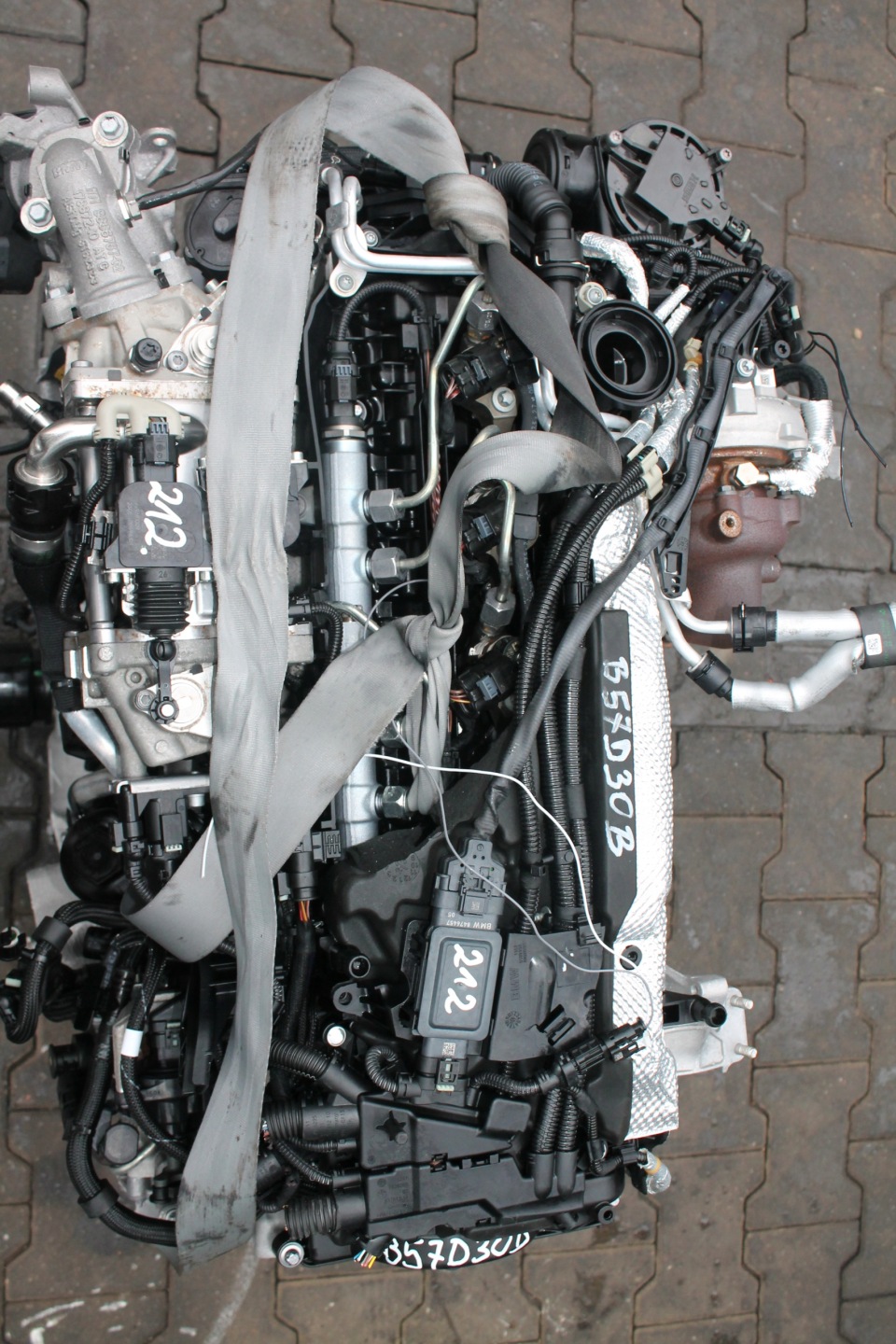 engine complete BMW 4X4 B57D30B 10 TYSKM
