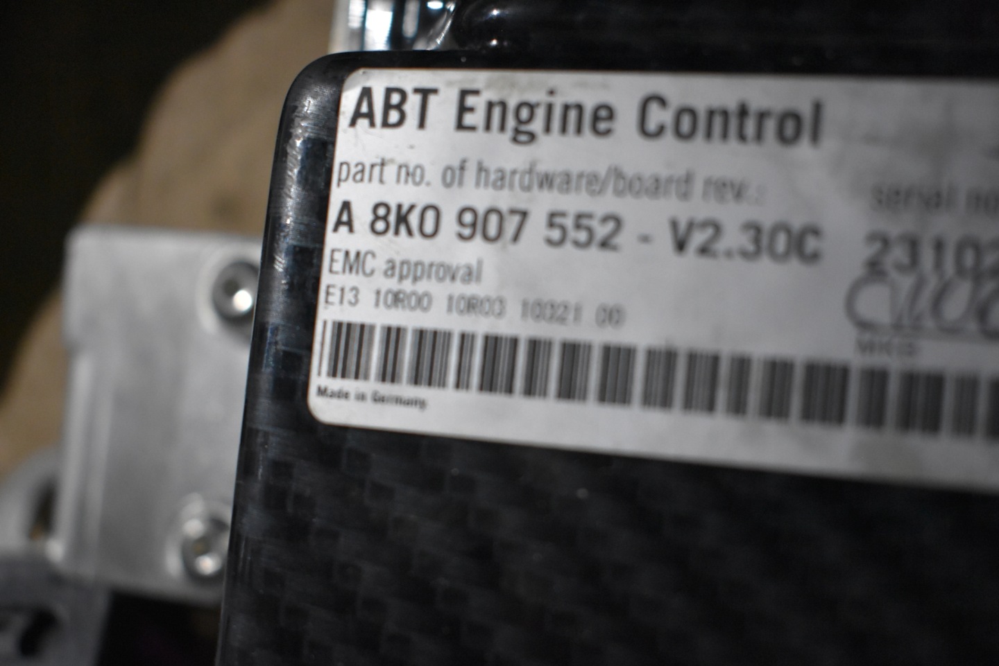 IDEALNY control unit ECU ABT wiring AUDI RS6 RS7 C7 1