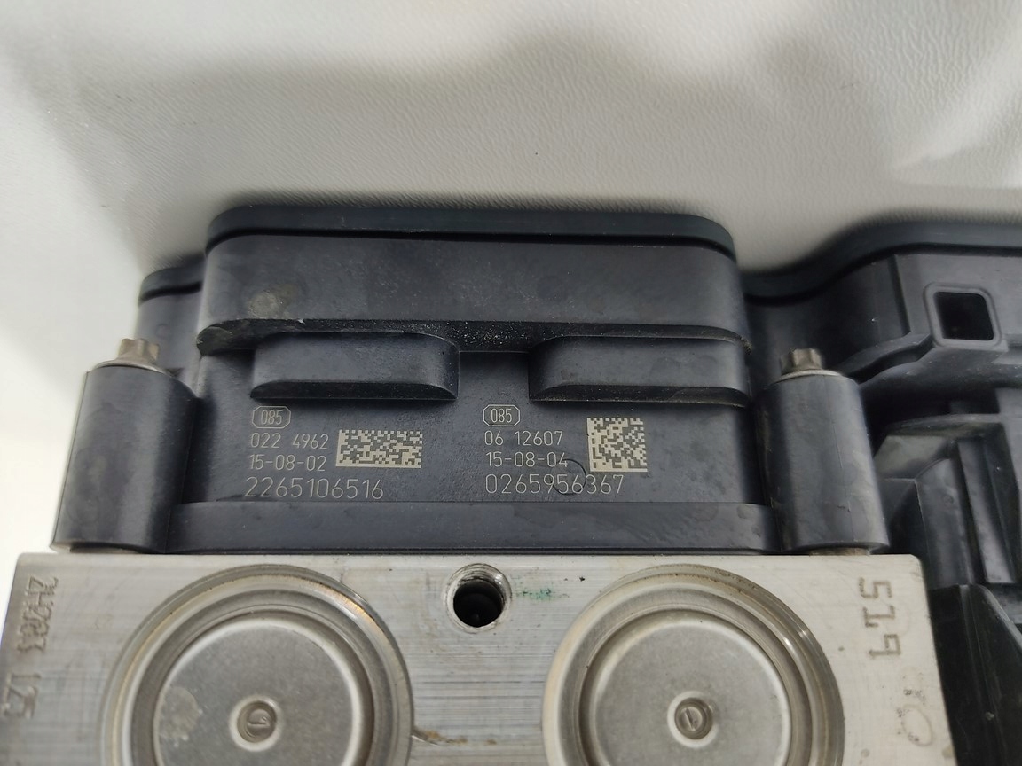 pump control unit ABS NEMO BIPPER FIORINO 0265956367 51962893 2007-2017