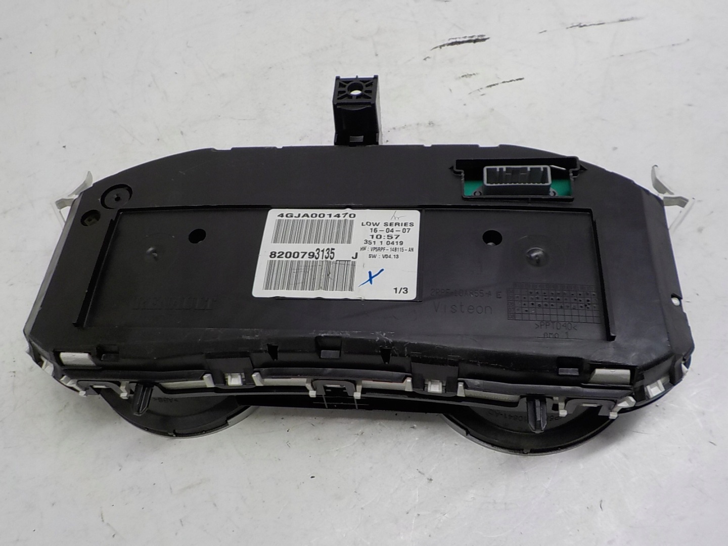 RENAULT MEGANE II 1.6 16V dials for the car dials
