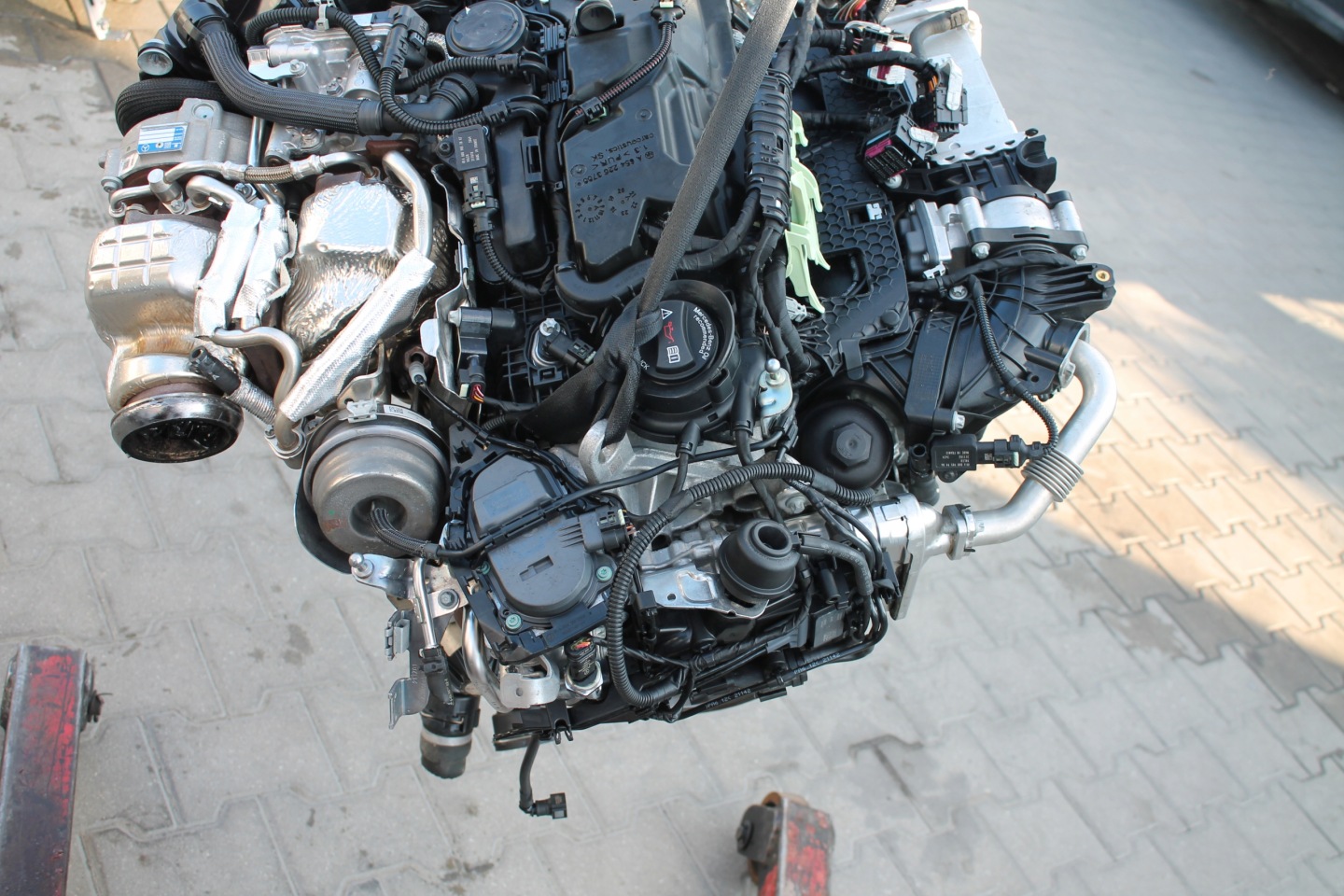 engine complete MERCEDES GLC GLE GLS C KLASA E 654820 BITURBO 8TYS KM