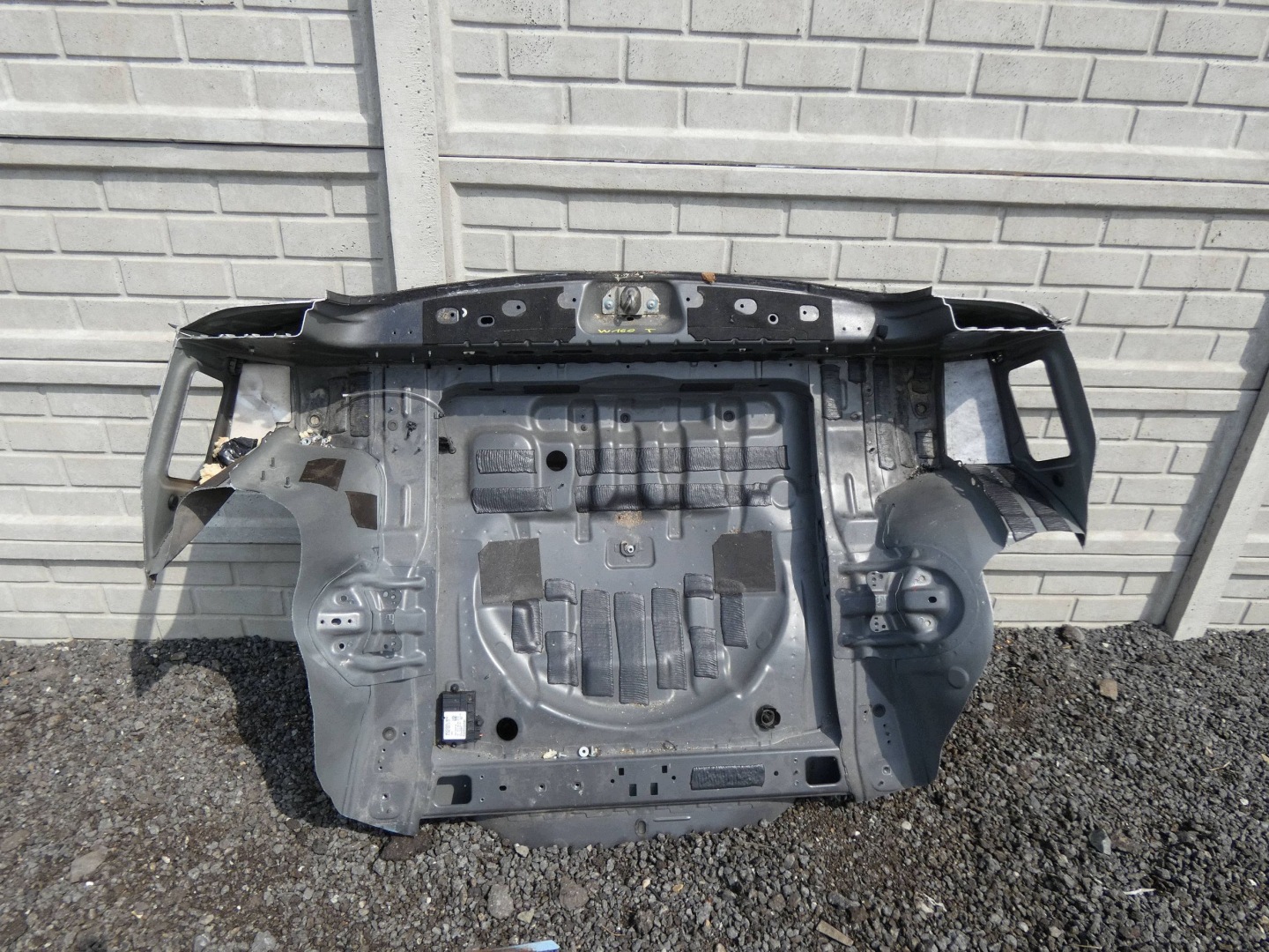 MERCEDES ML W166 GLE sump rear panel quarter