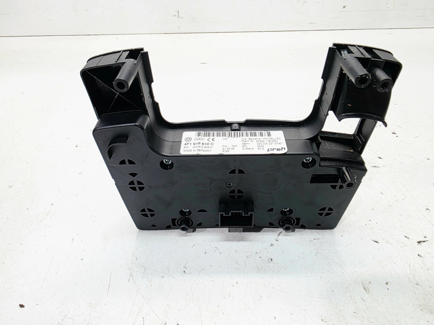 bedienteil MMI AUDI A6 C6 4F1919610C