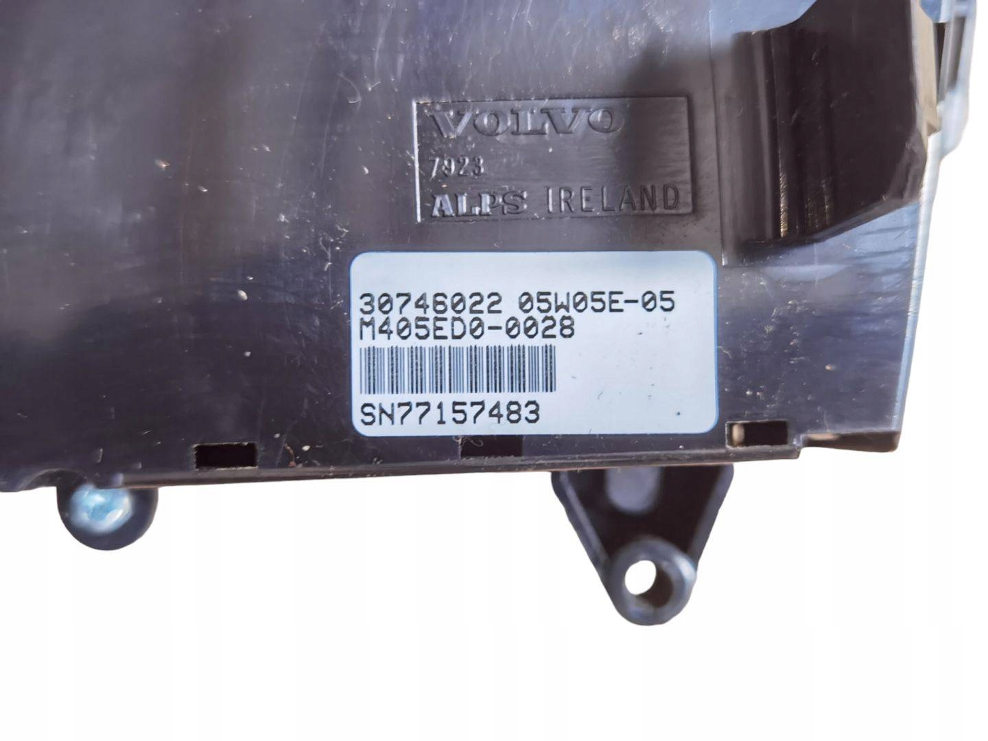 vezérlö panel a klímának Volvo V70 2 facelift 2005 30746022