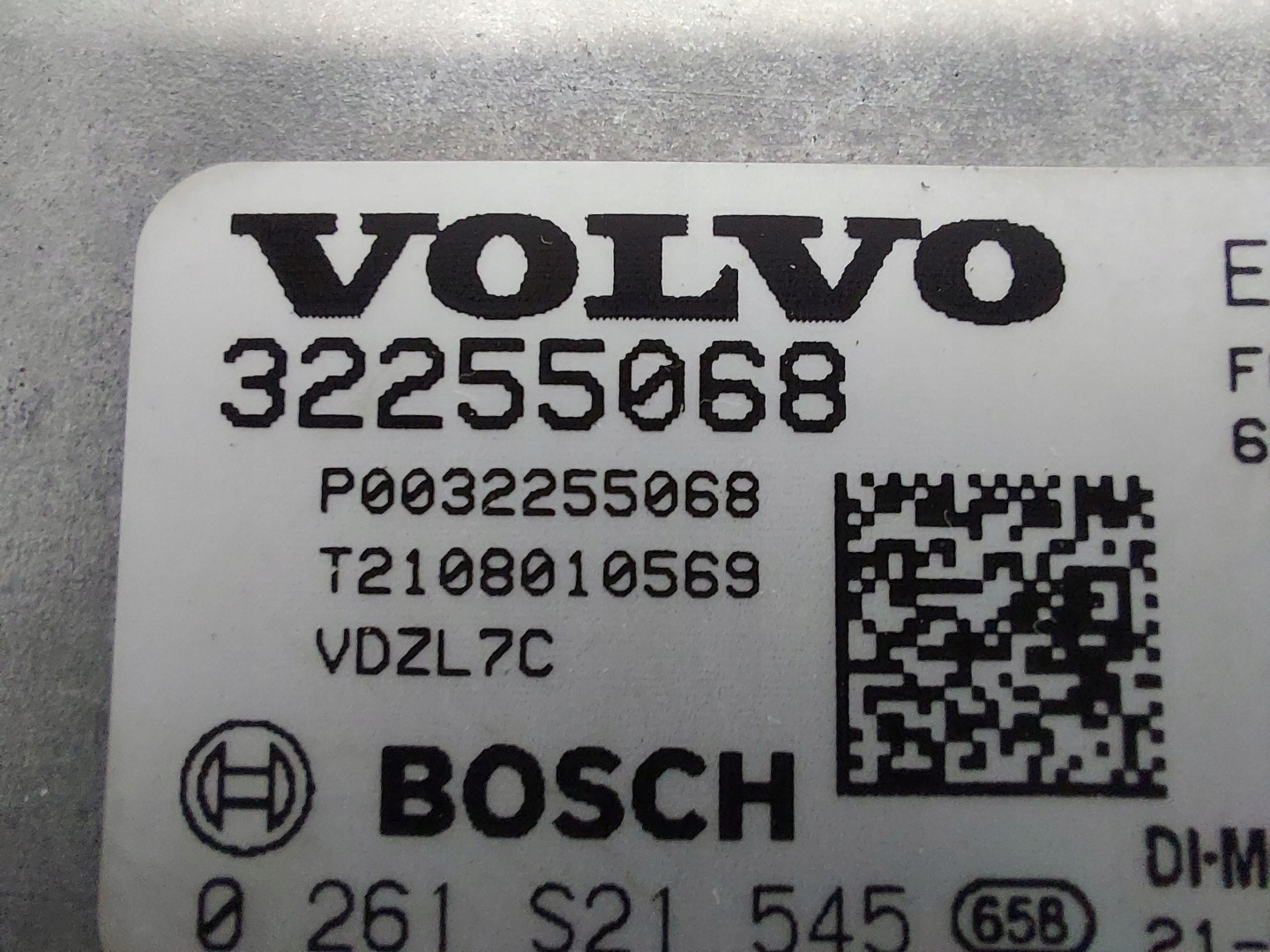 Volvo XC40 T5 EH, 2021 control unit computer ecu of the engine 1.5tb 32255068